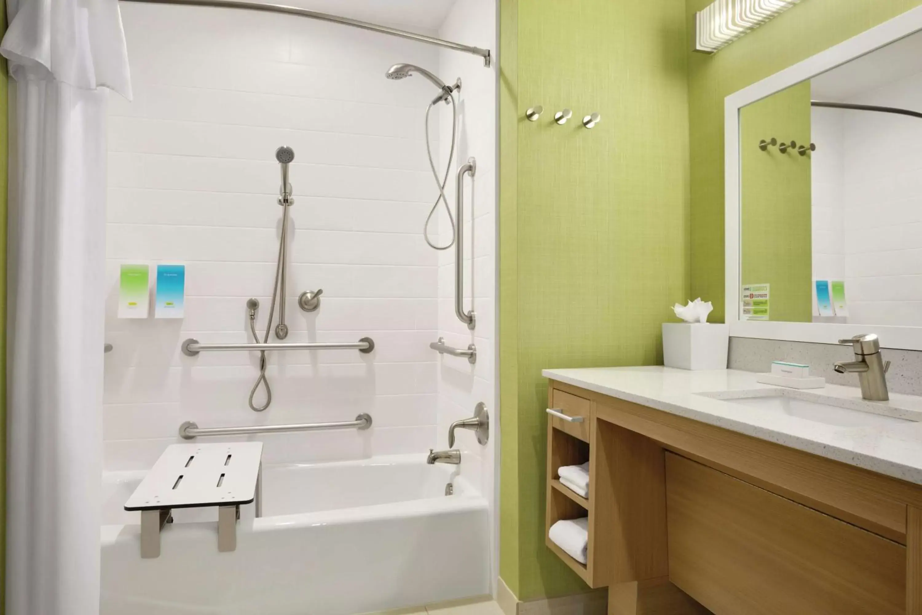 Bathroom in Home2 Suites by Hilton Shenandoah The Woodlands