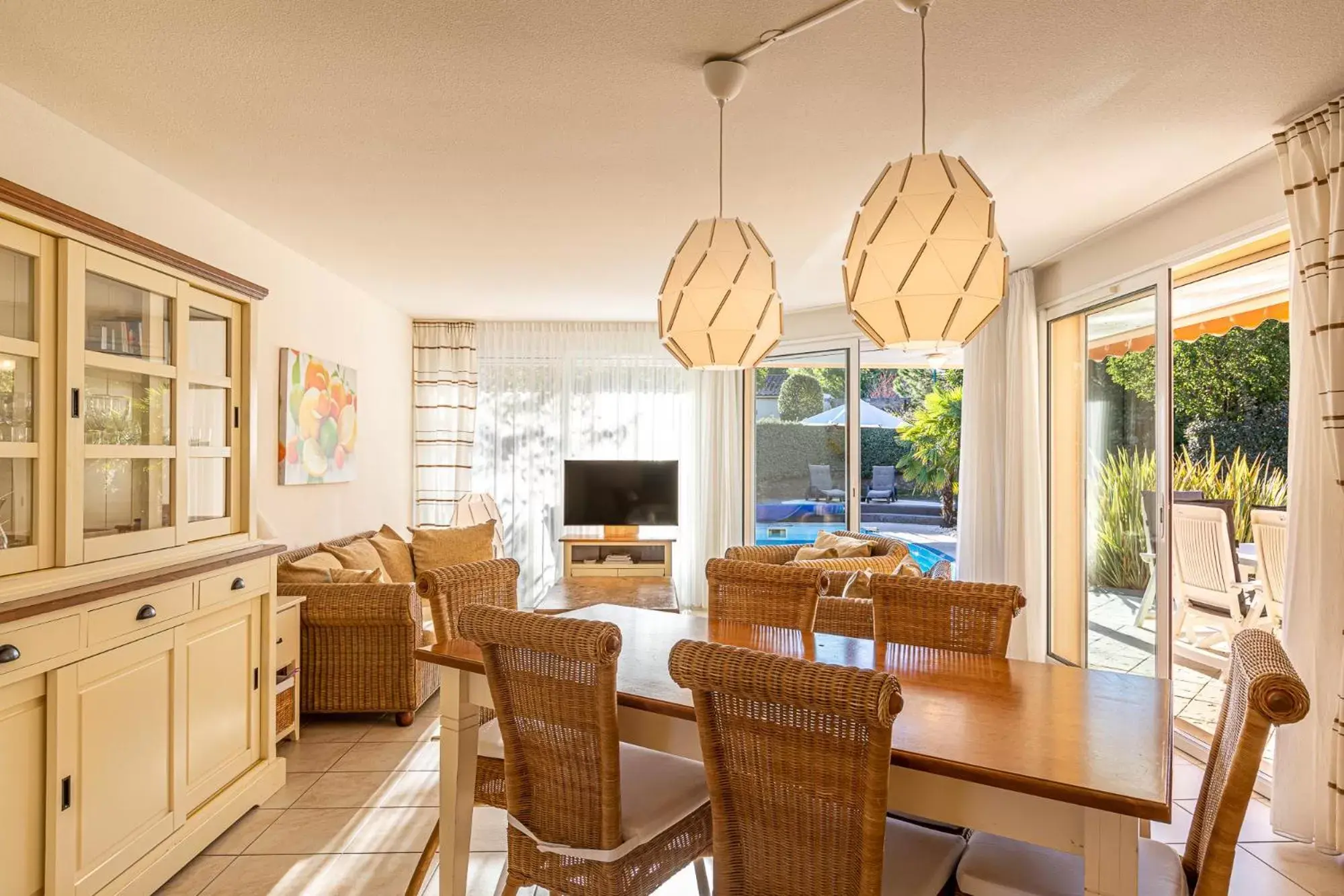 Living room, Dining Area in Oasis Les Jardins des Sables d'Olonne