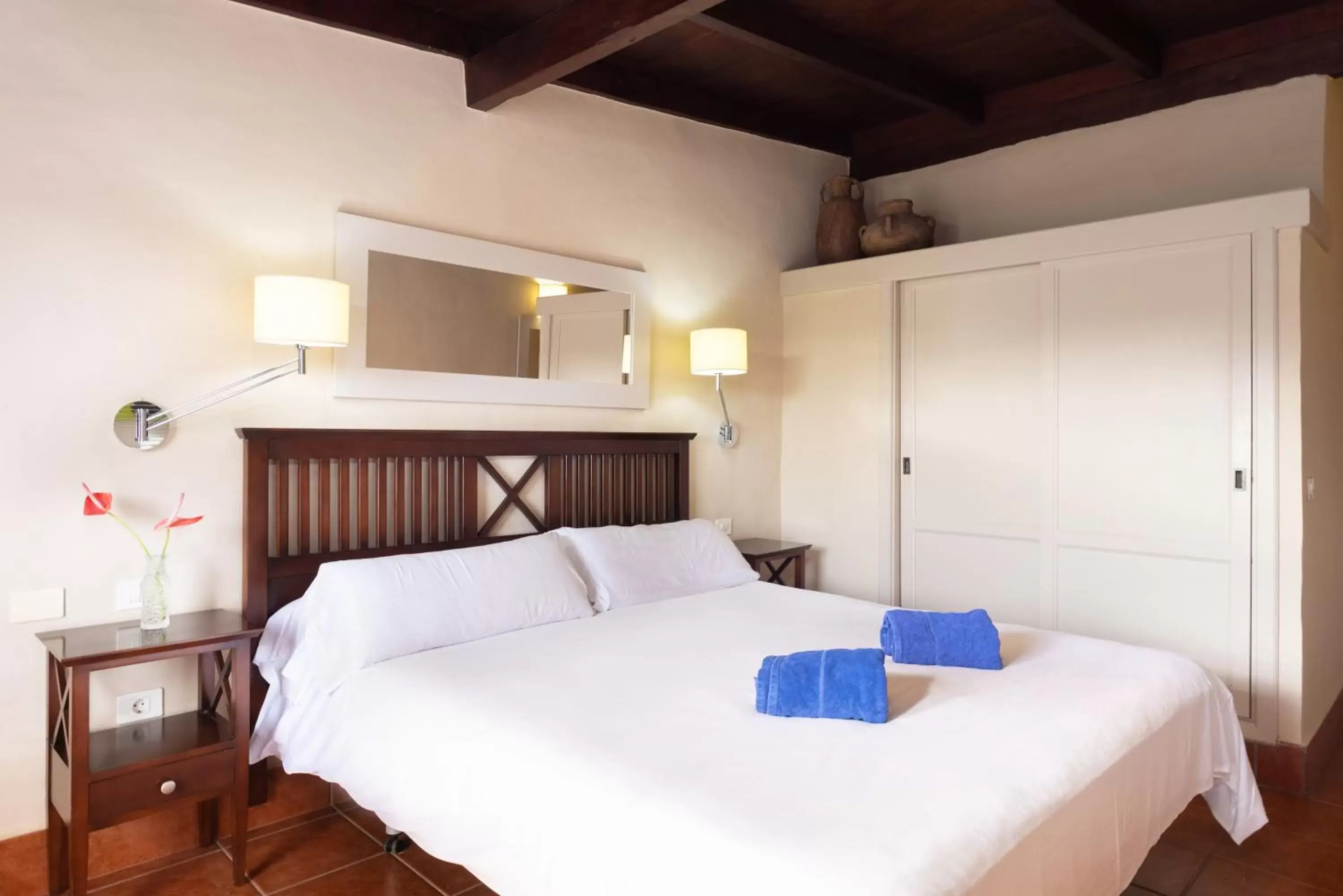 Bedroom, Bed in Hotel El Patio