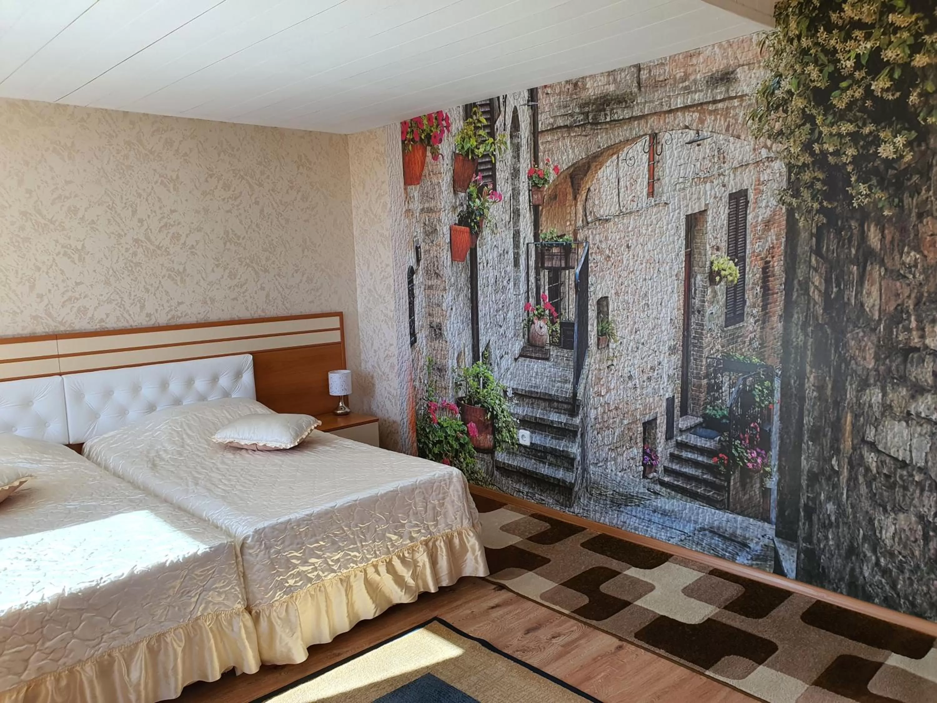 Bed in Hotel Dobrudja