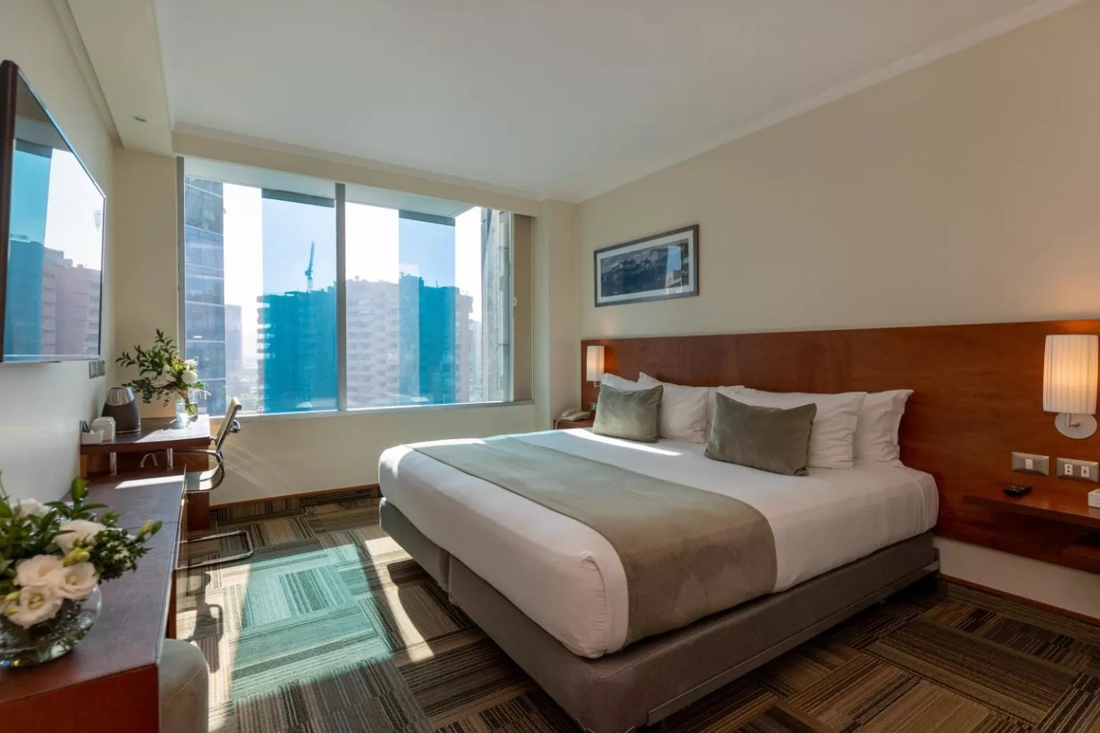 Bedroom, Bed in Best Western Premier Marina Las Condes