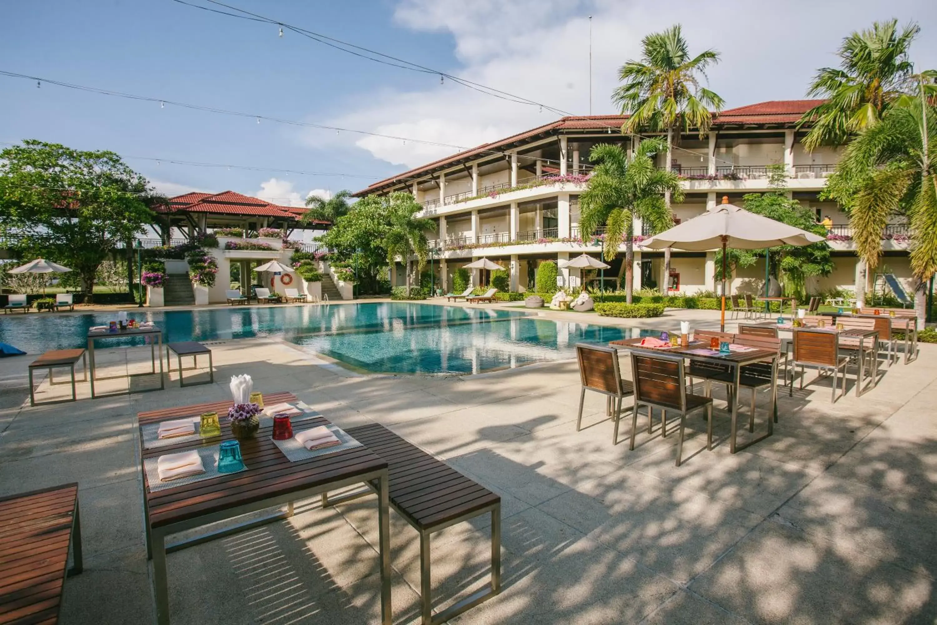 Property building, Swimming Pool in Maneechan Resort - SHA Extra Plus
