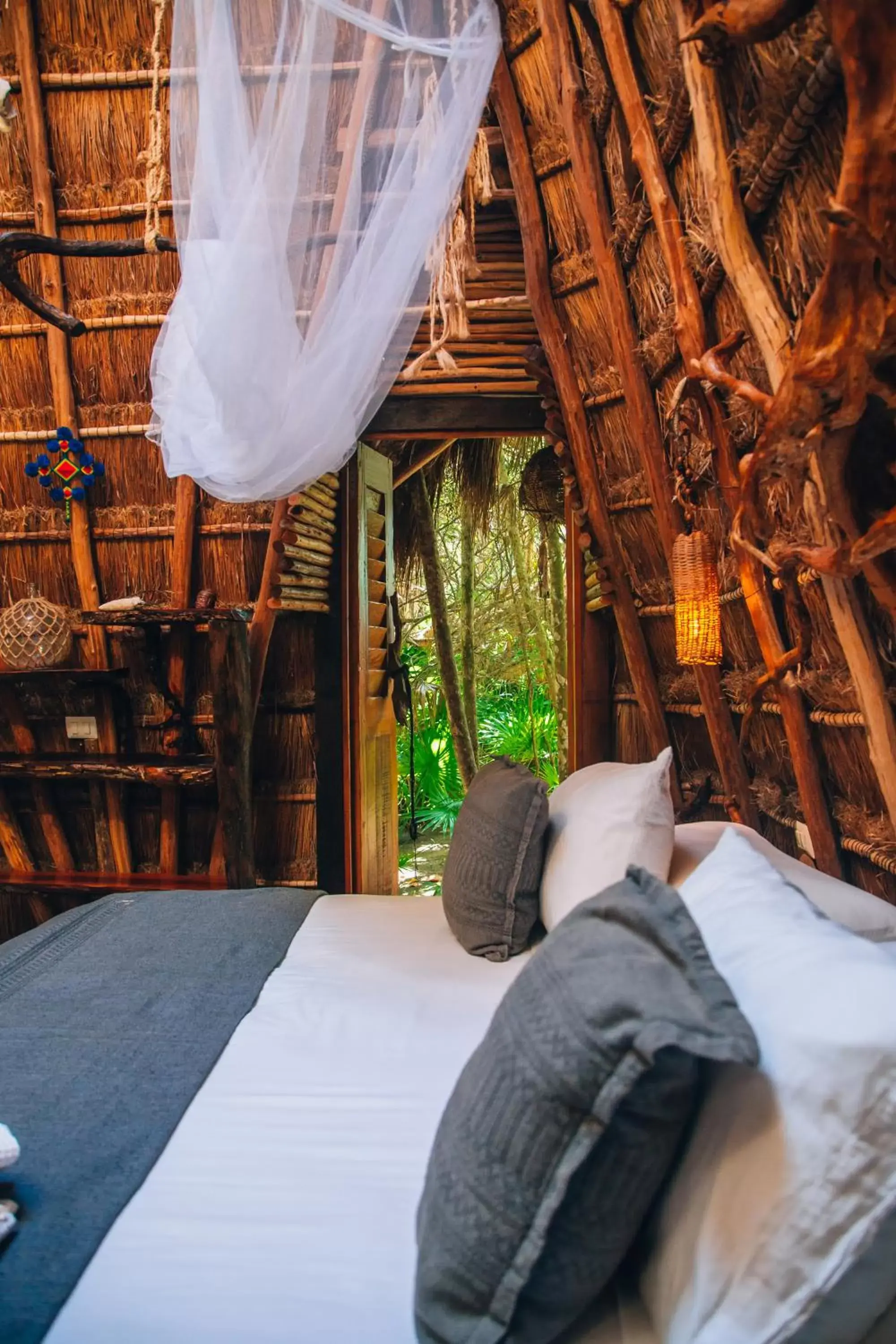 Bedroom, Bed in Ikal Tulum Hotel