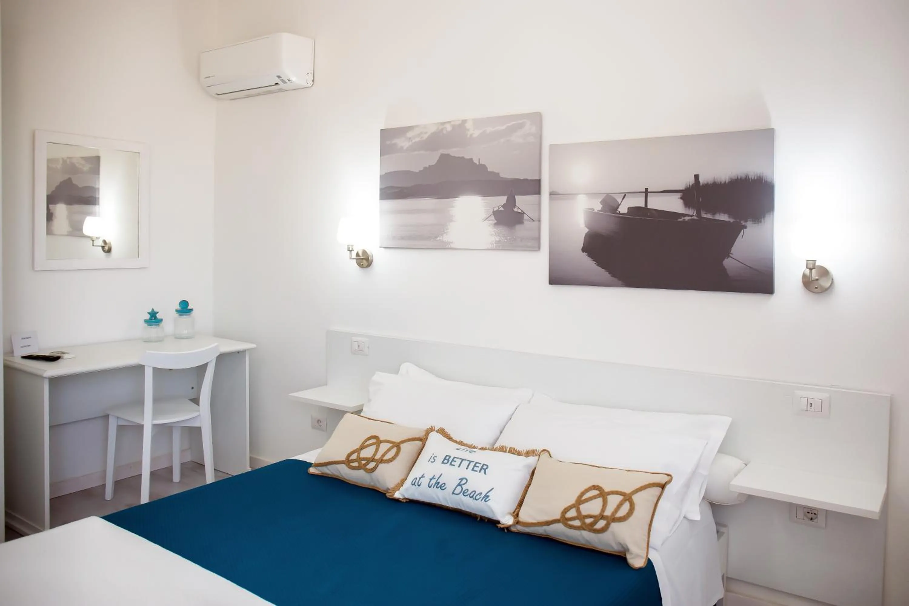 Bed in Hotel Ariadimari