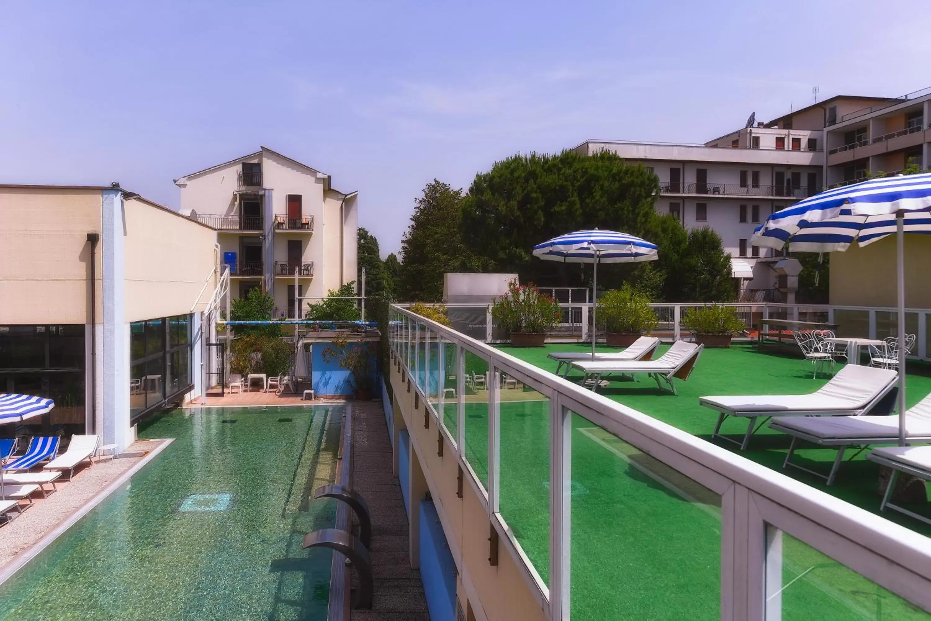 Pool View in Hotel Al Sole Terme