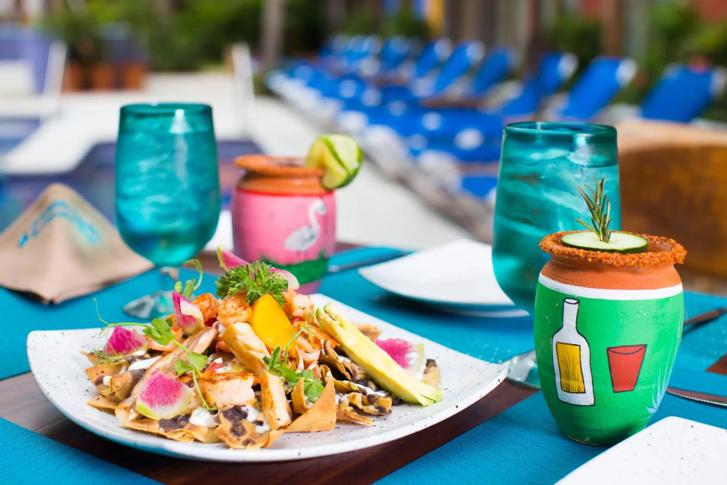 Food close-up in El Pueblito de Sayulita