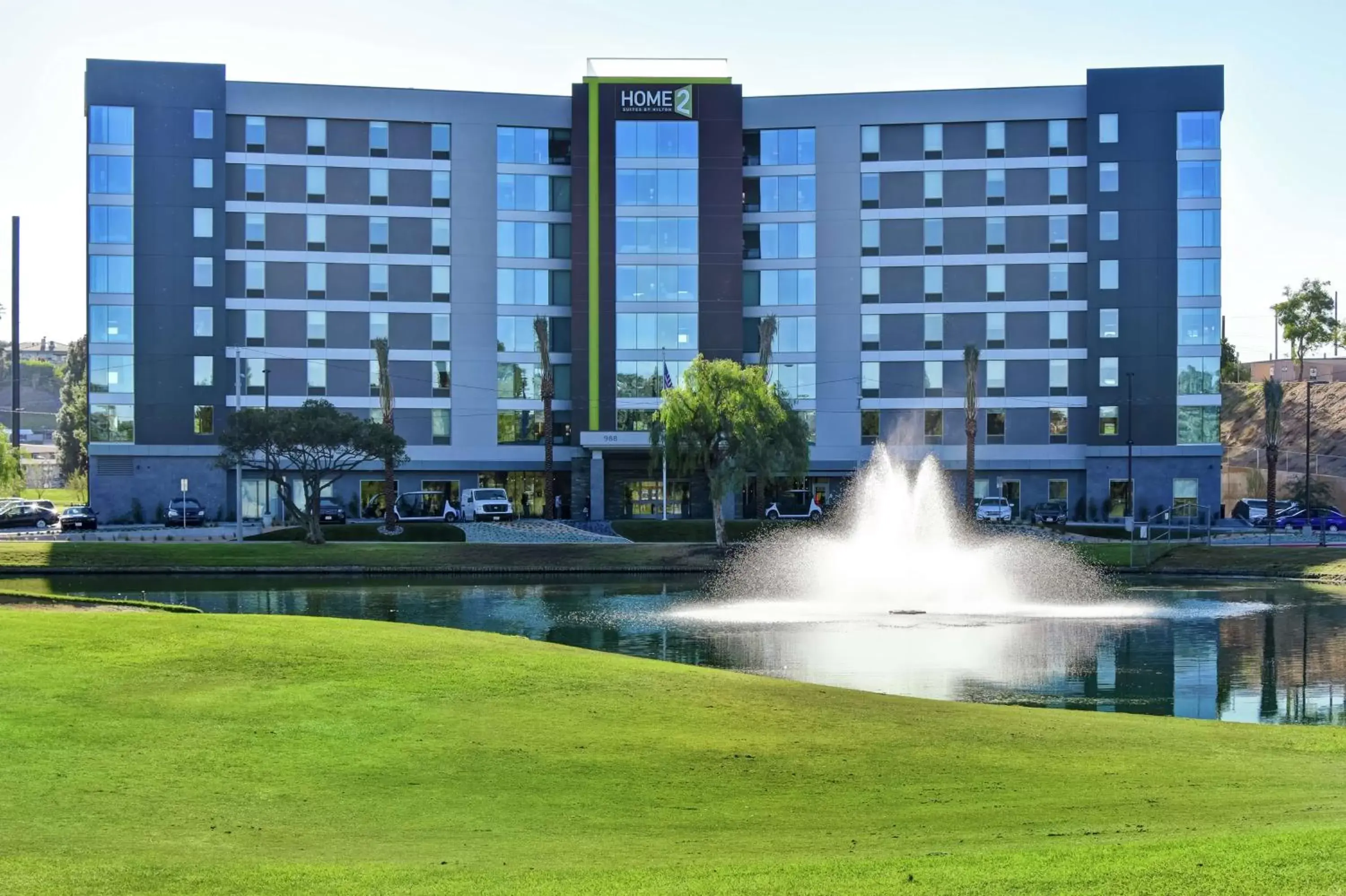 Property building in Home2 Suites by Hilton Los Angeles Montebello Property building in Home2 Suites by Hilton Los Angeles Montebello