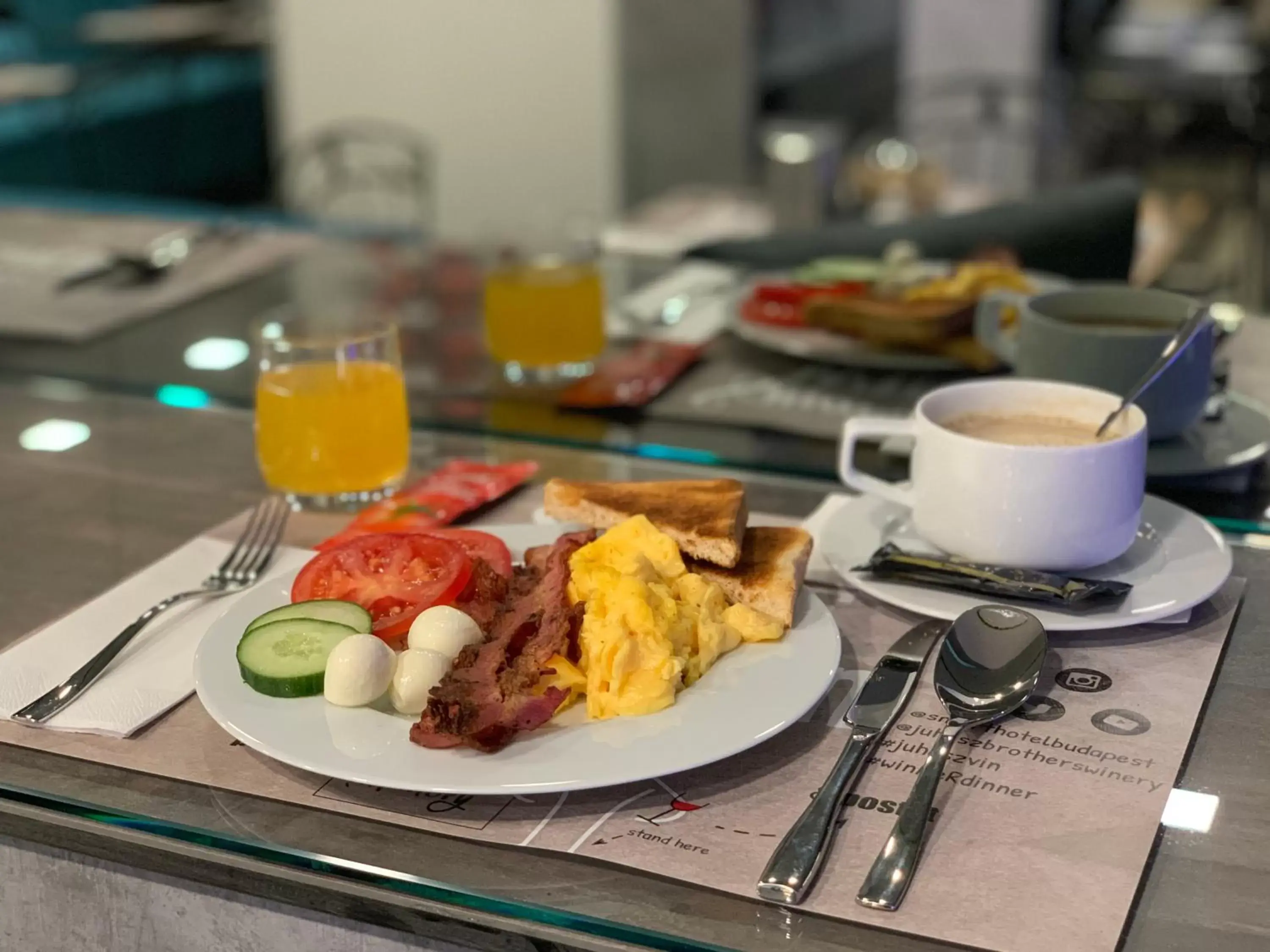 Breakfast in Smart Hotel Budapest
