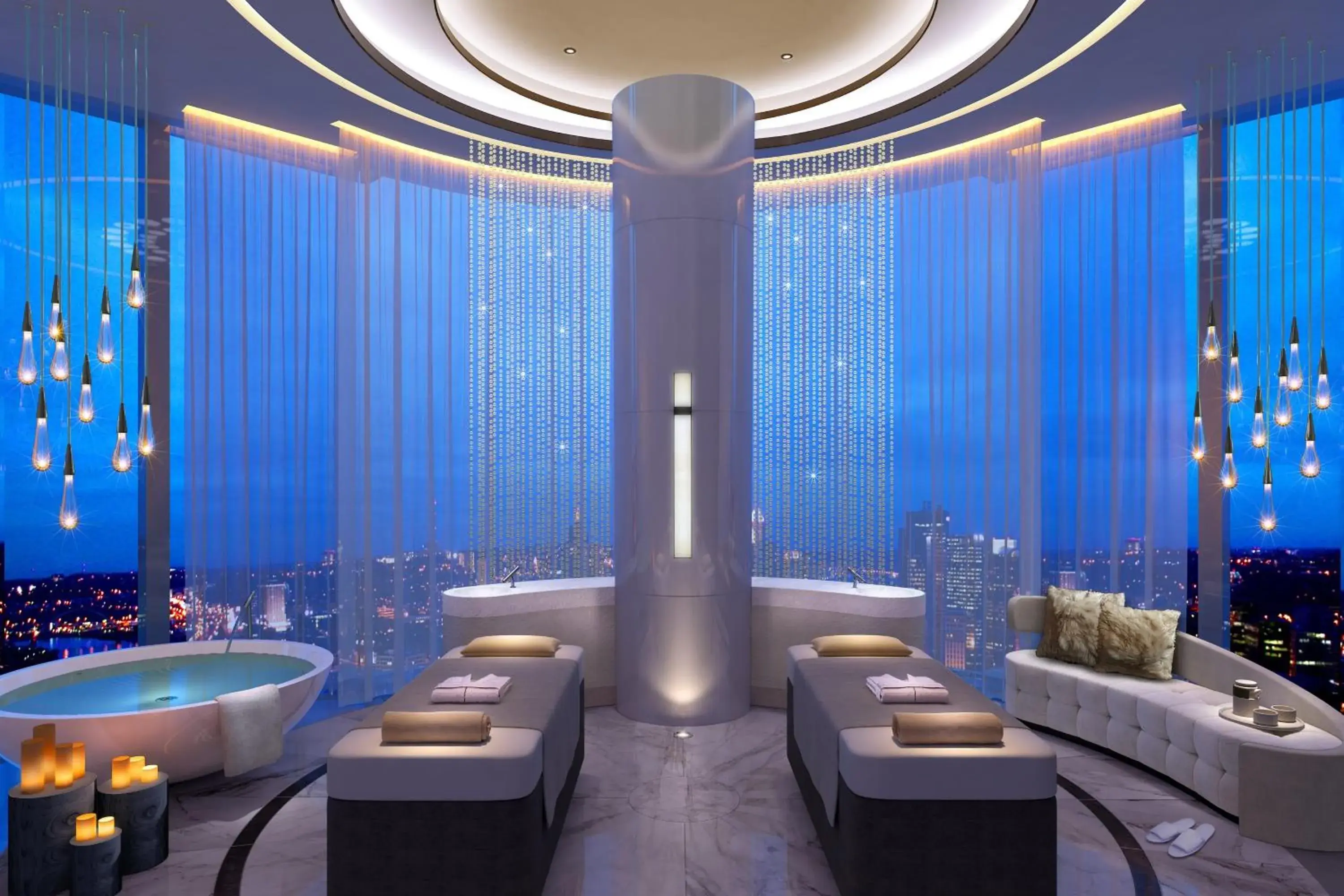 Spa and wellness centre/facilities, Bathroom in Na Lotus Hotel, a Luxury Collection Hotel, Nanning