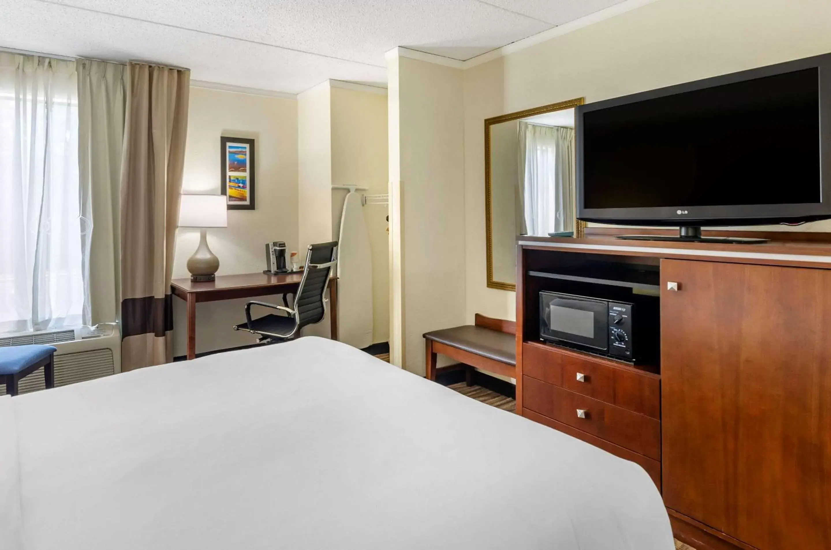 Photo of the whole room, TV/Entertainment Center in Comfort Inn Roanoke Civic Center