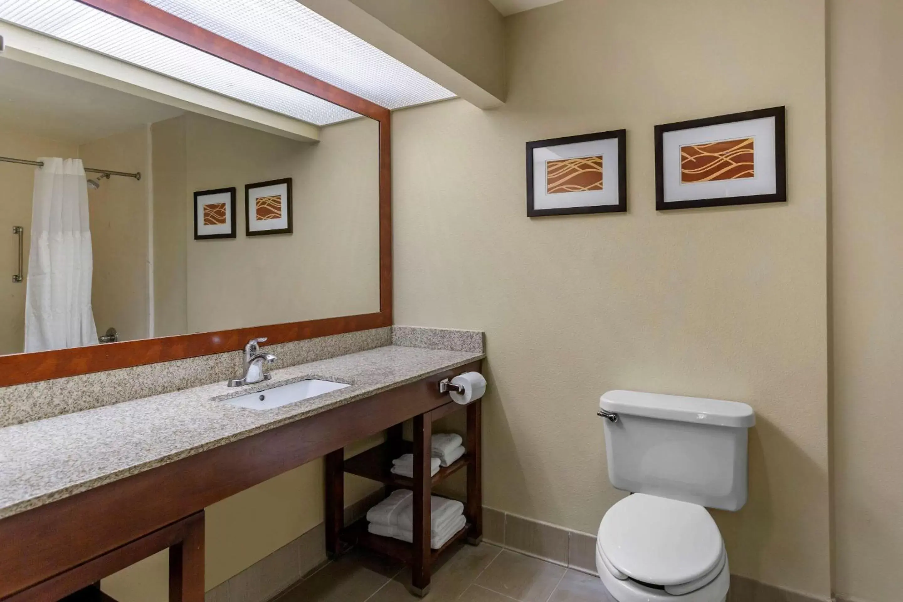 Bathroom in Comfort Suites At Rivergate Mall