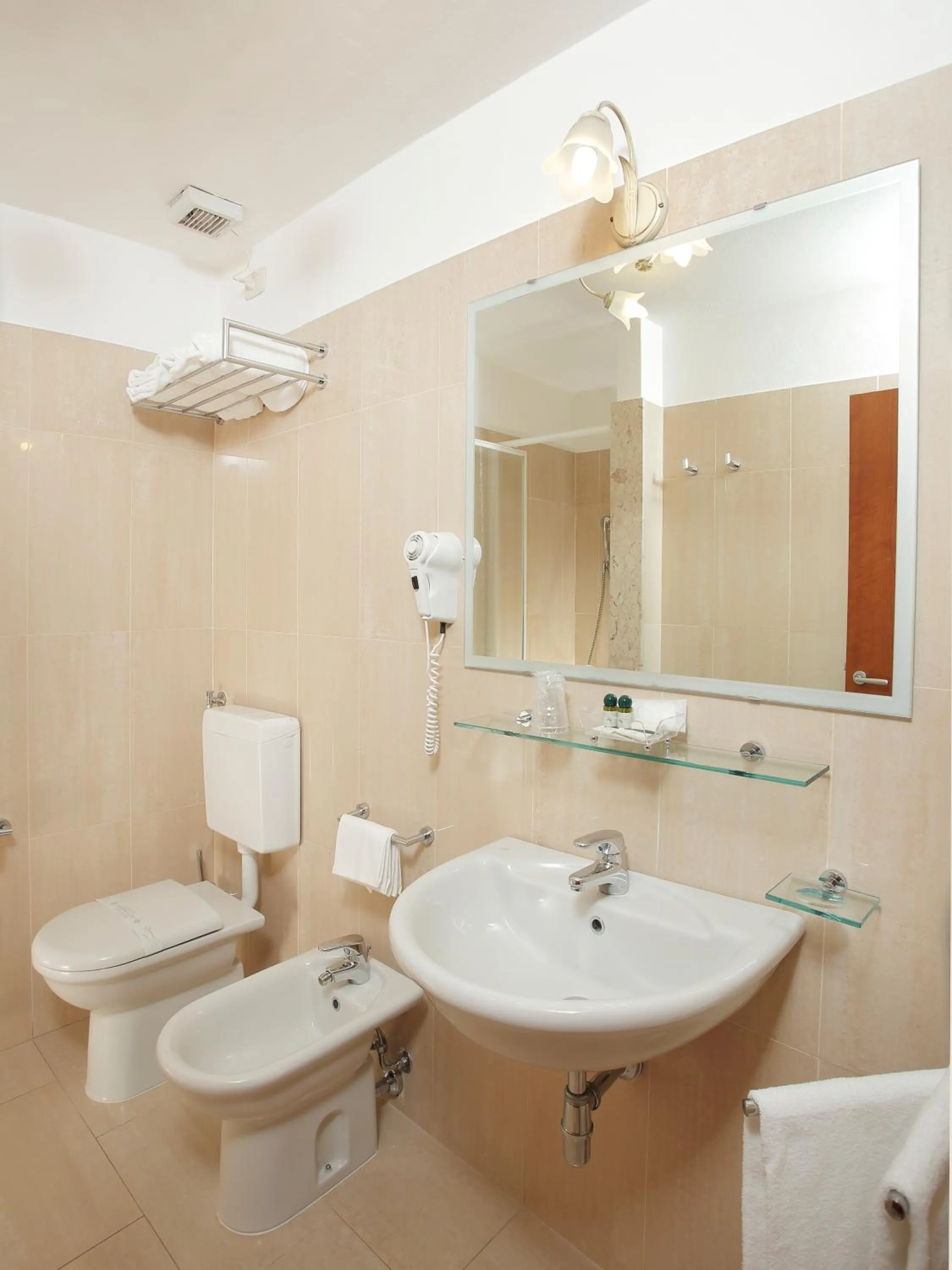 Bathroom in Hotel Michelangelo