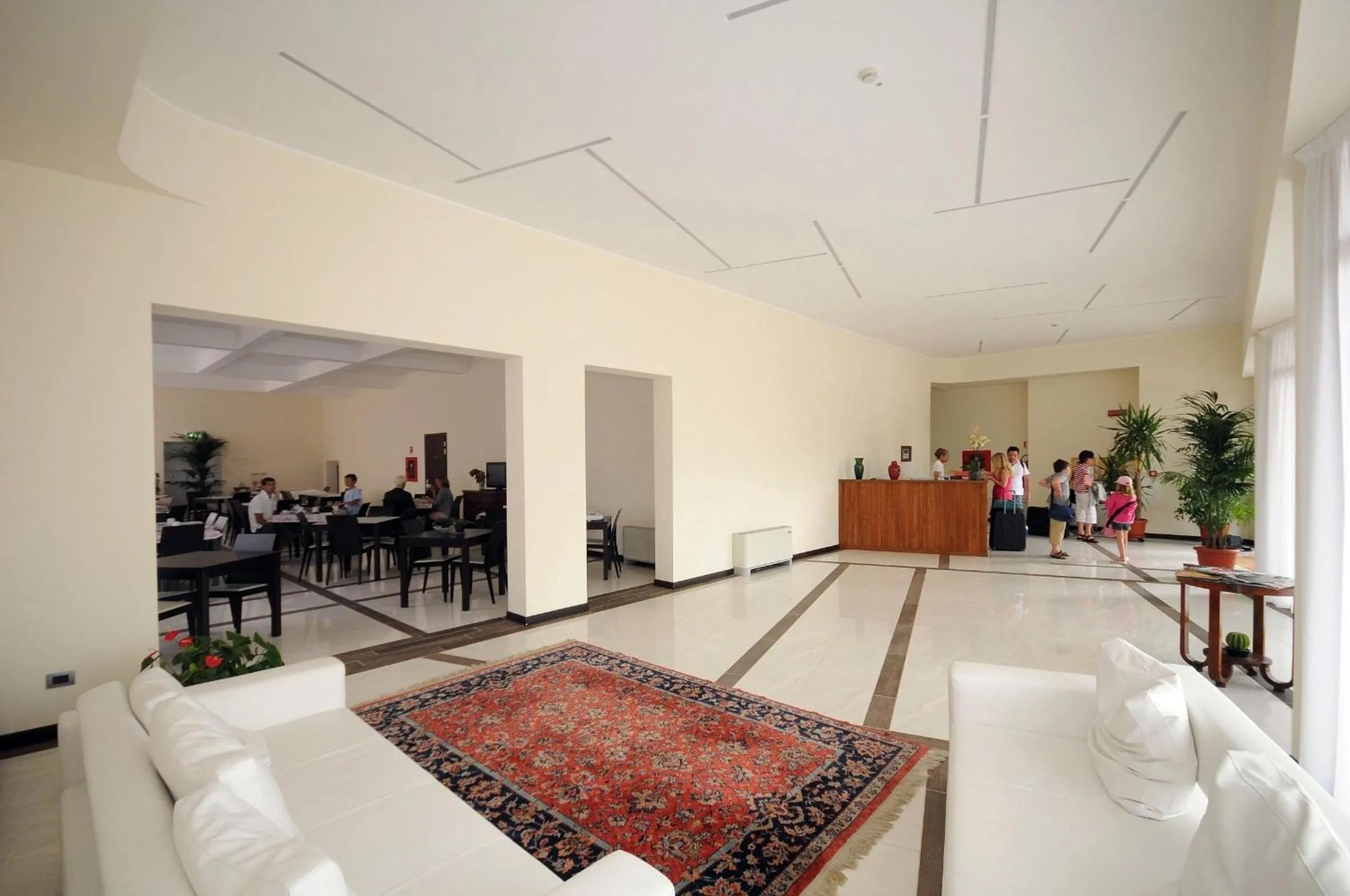 Lobby or reception in Hotel Sorriso