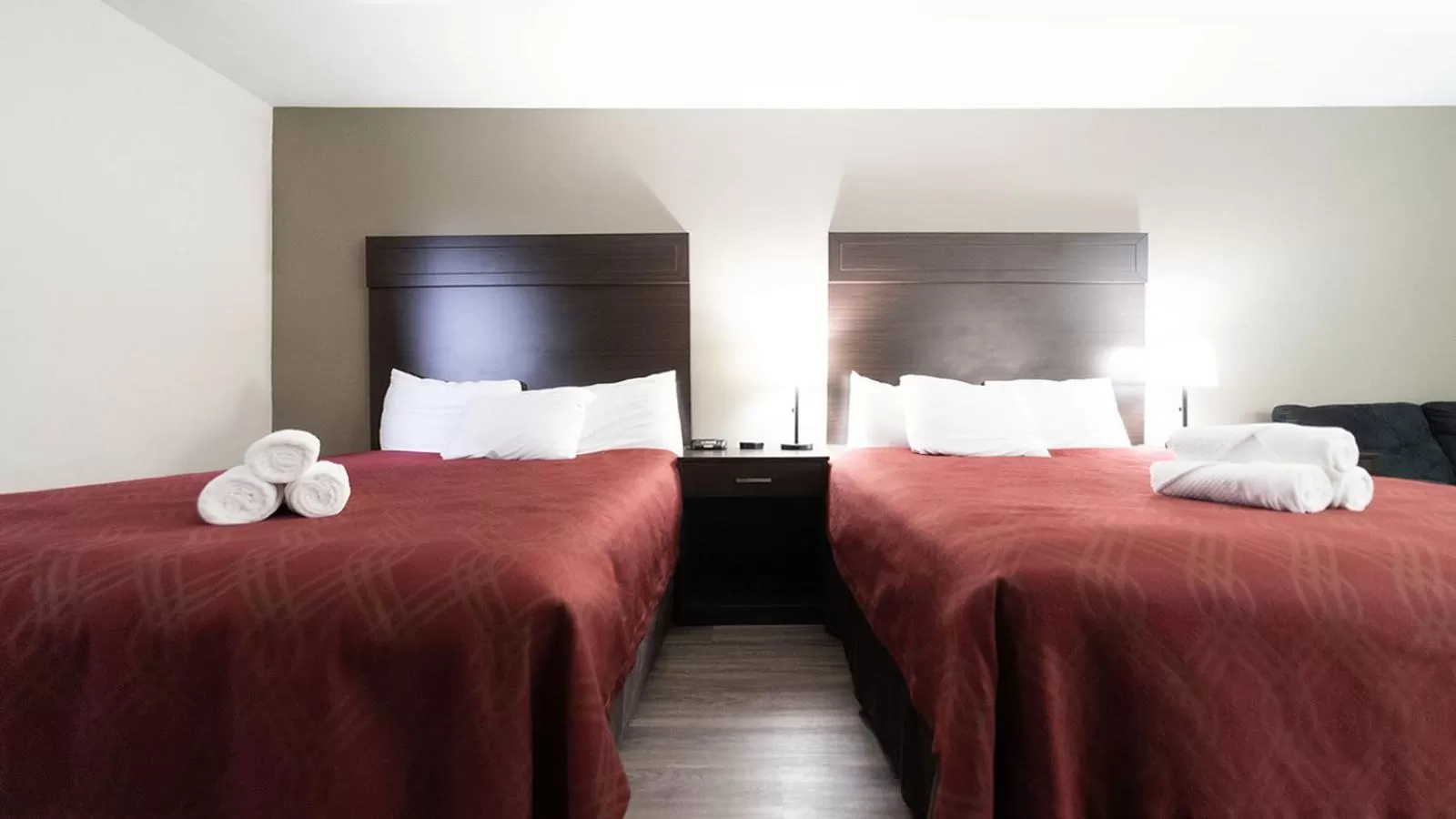 Bed in Ocean Star Inn