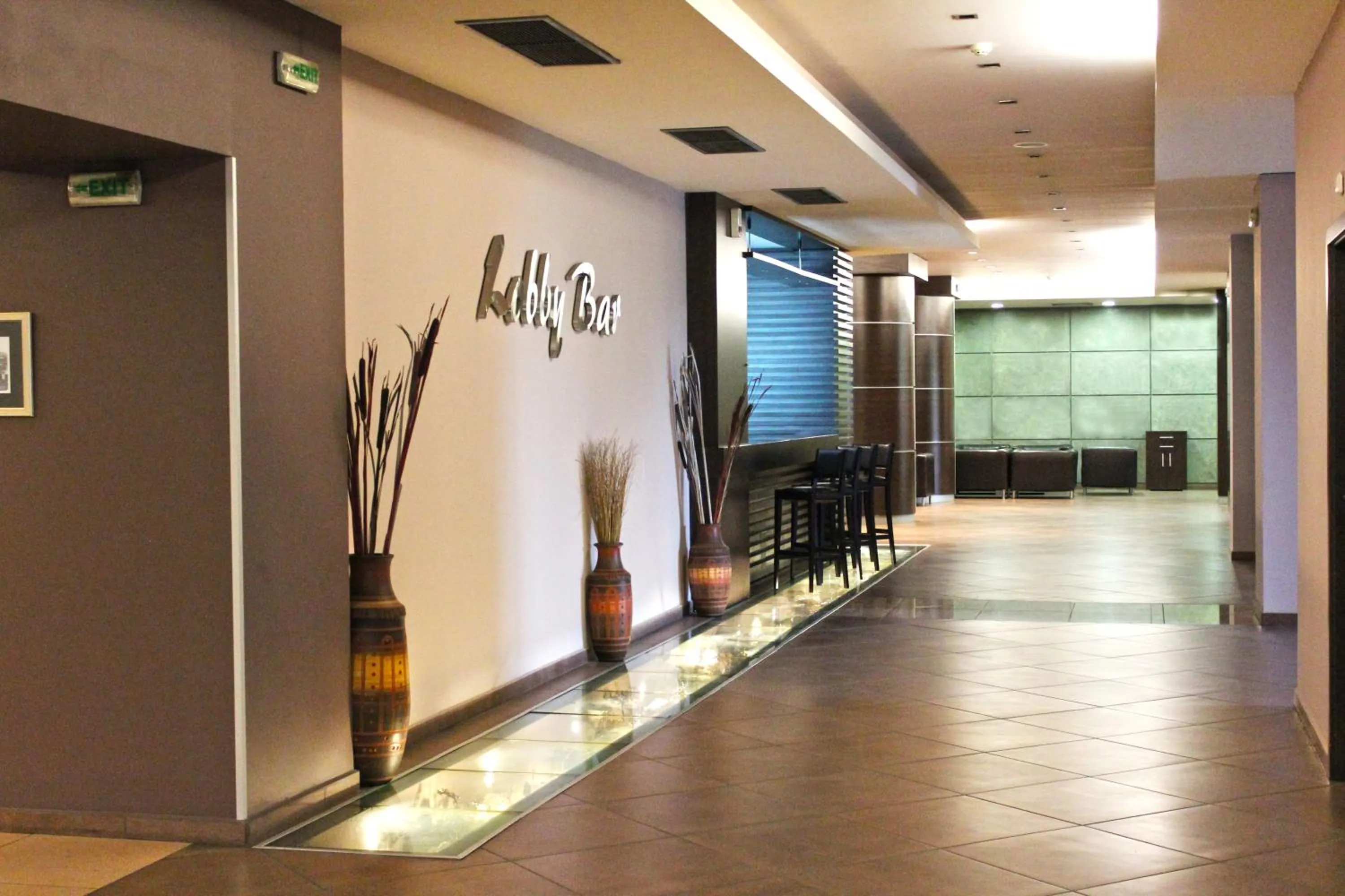 Lobby or reception in Kendros Hotel