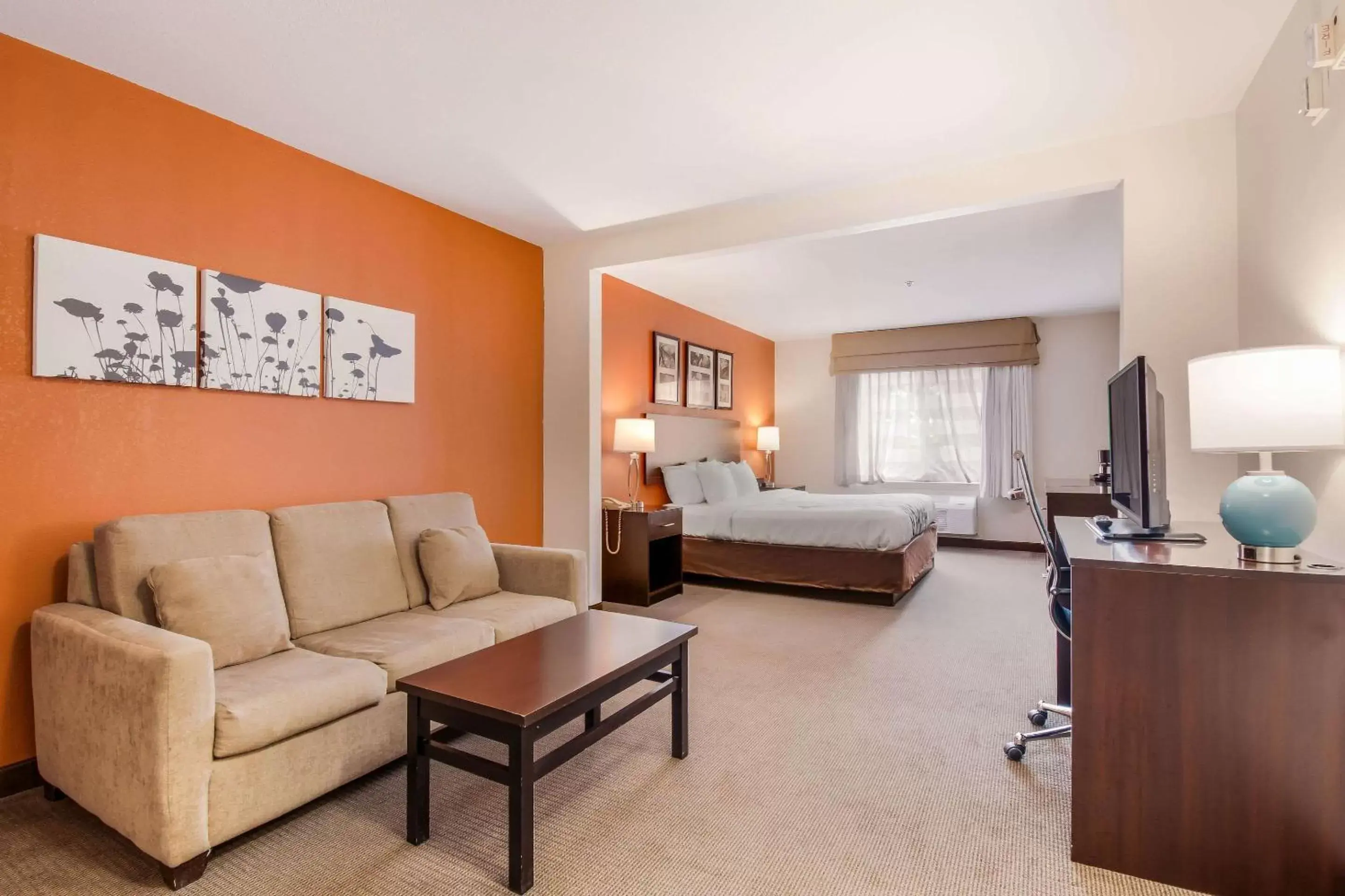 Bedroom, Seating Area in Sleep Inn & Suites Ronks