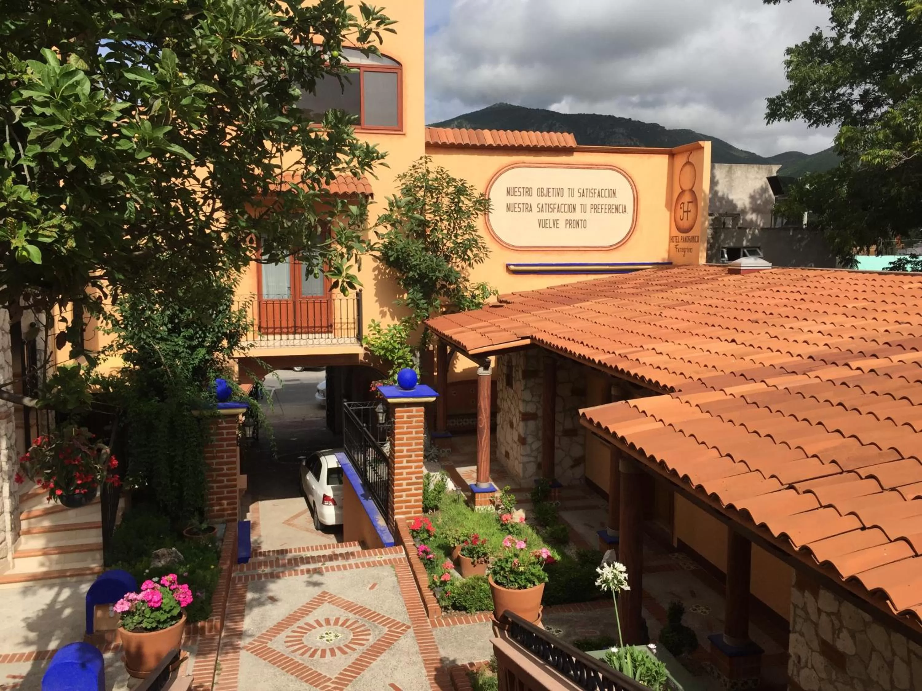 Garden in Hotel Feregrino
