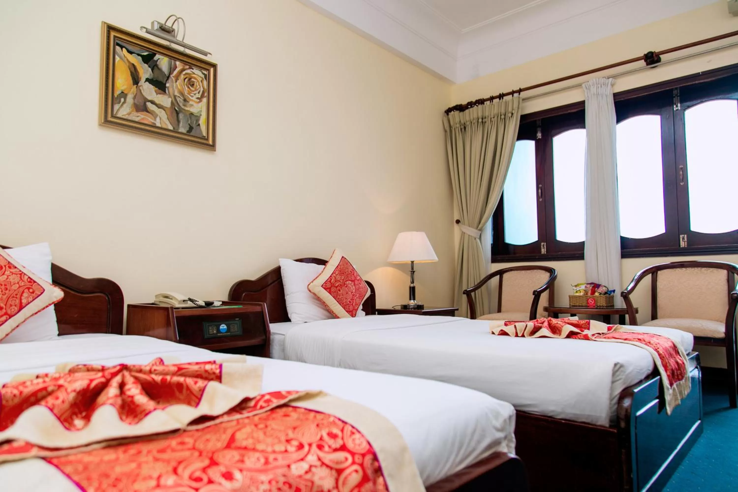 Bed in Seagull Hotel