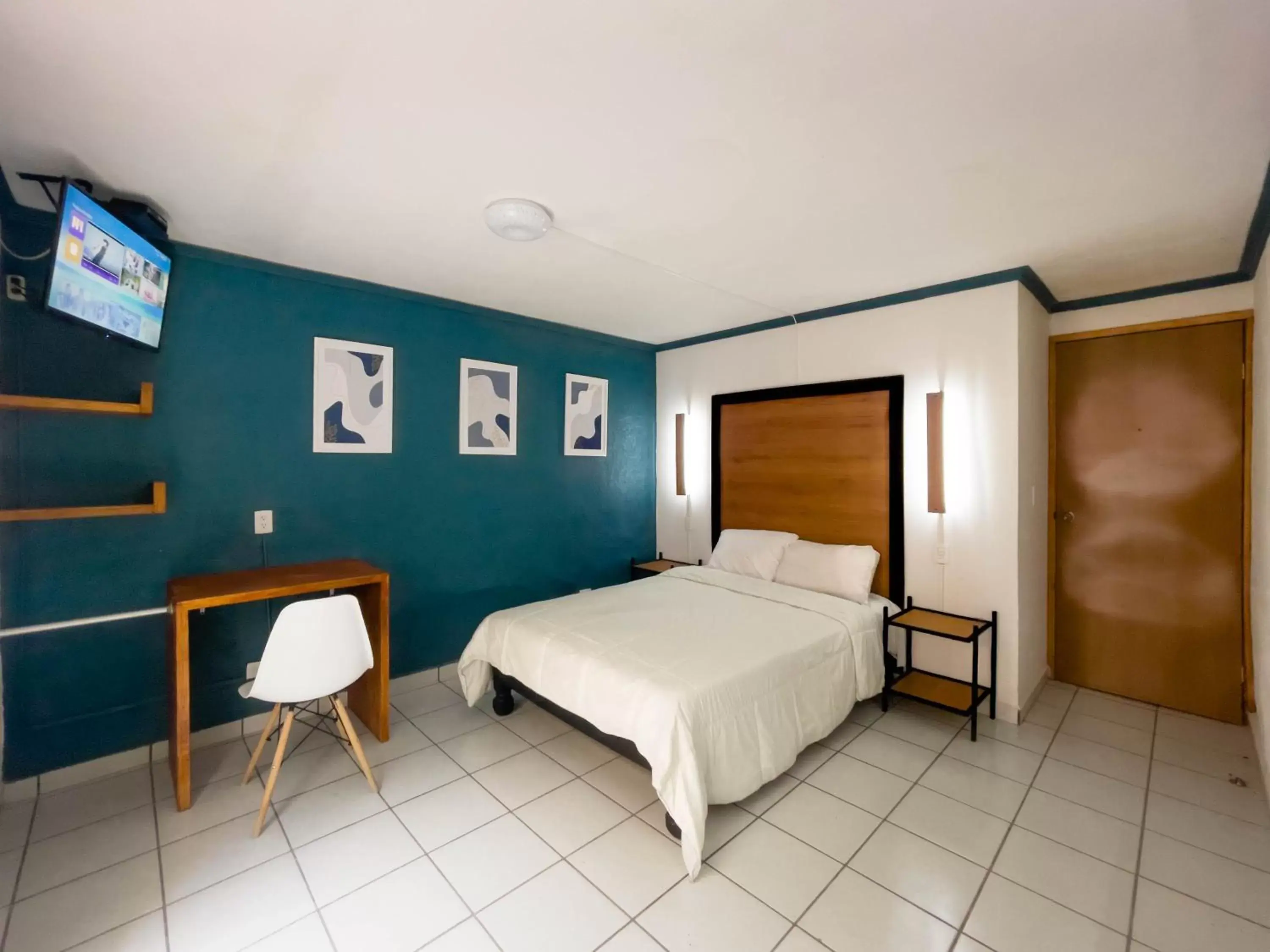 Photo of the whole room, Bed in La Casa del Expositor