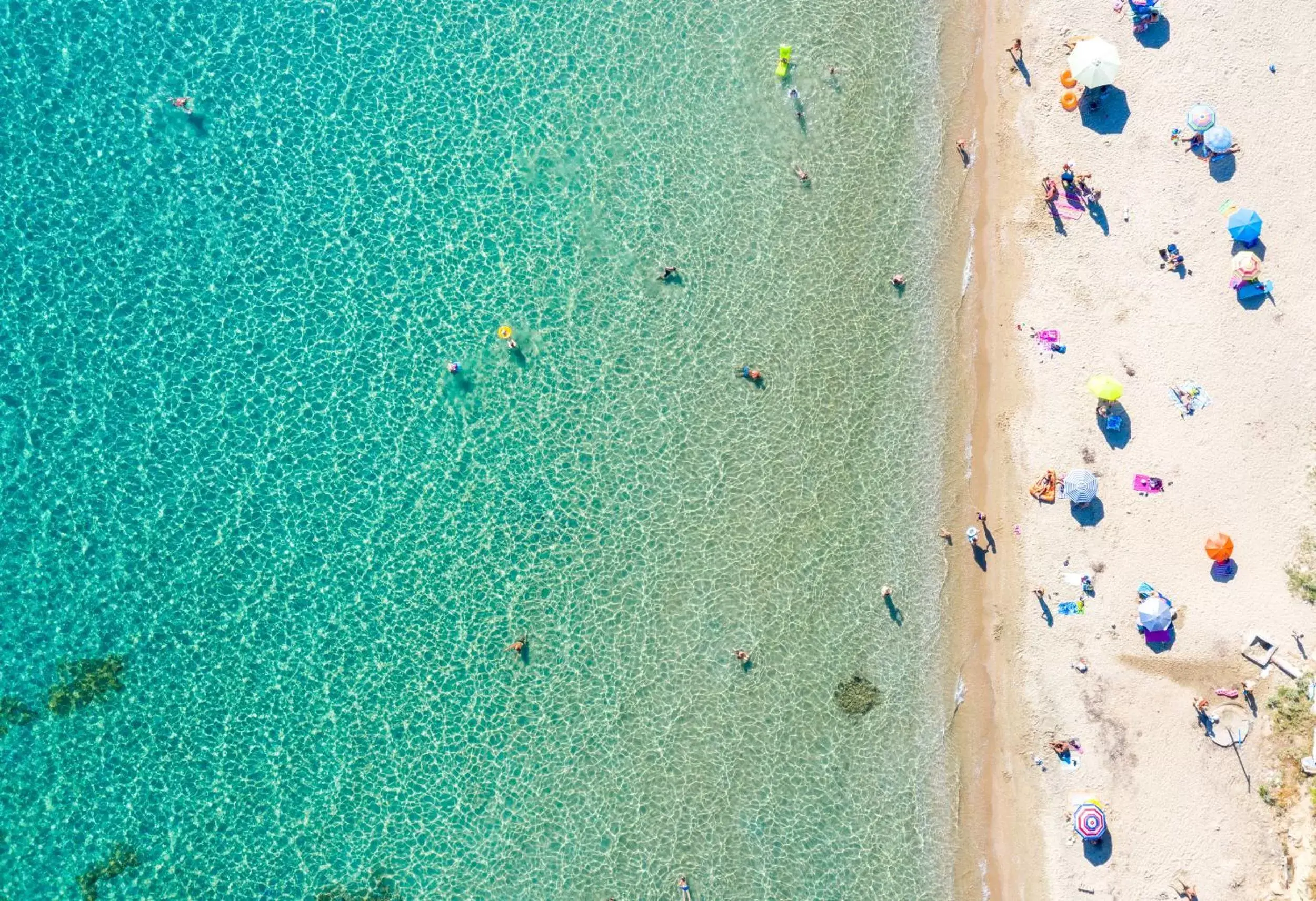 Beach in Light Blue Hotel