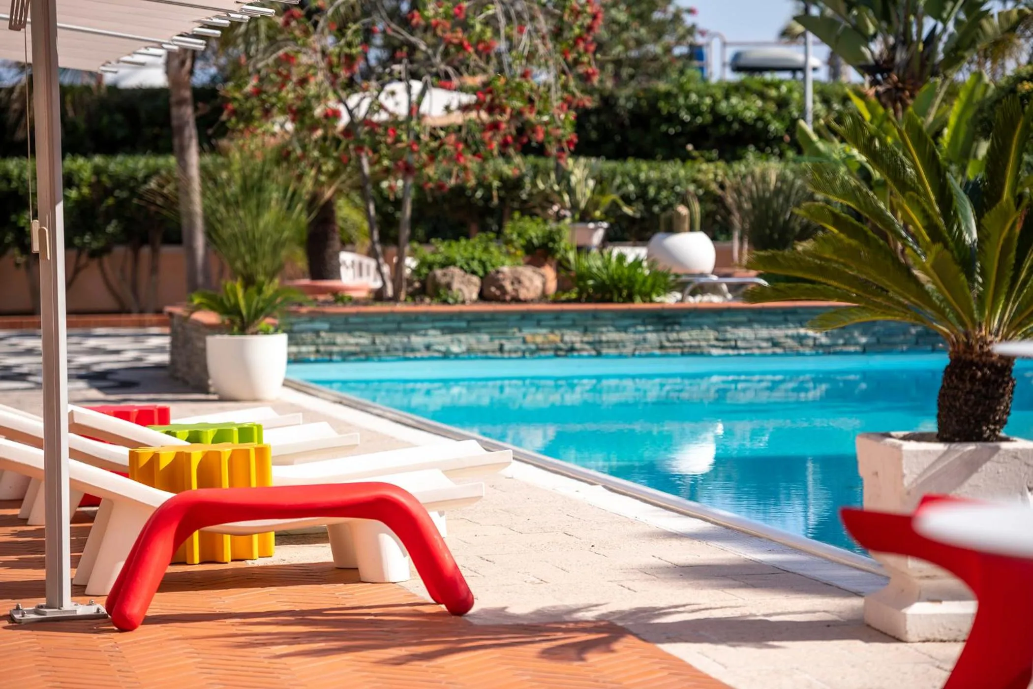 Patio in Hotel San Michele