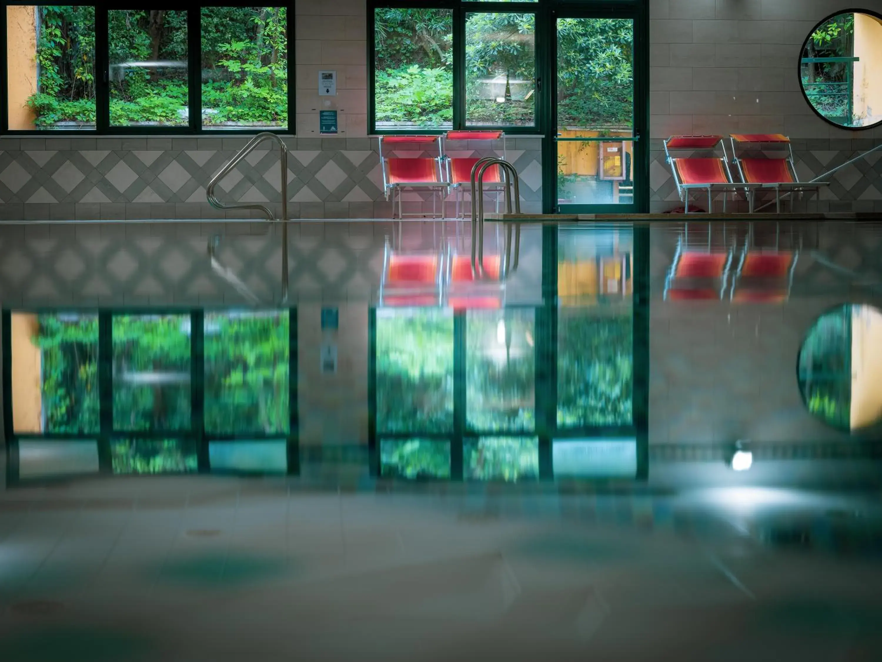 Swimming pool in Parc Hotel Gritti