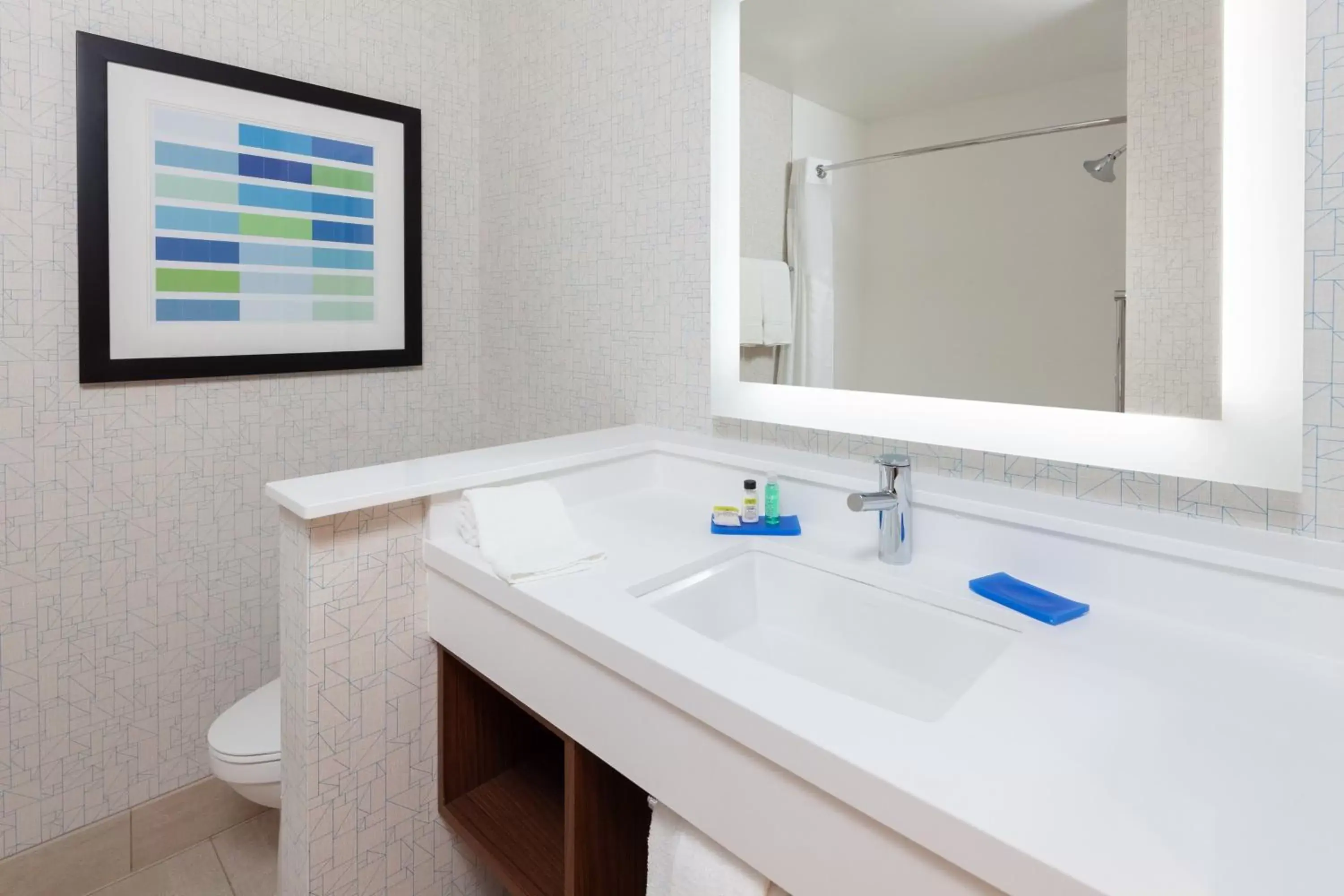 Bathroom in Holiday Inn Express Hotel & Suites Ventura Harbor, an IHG Hotel