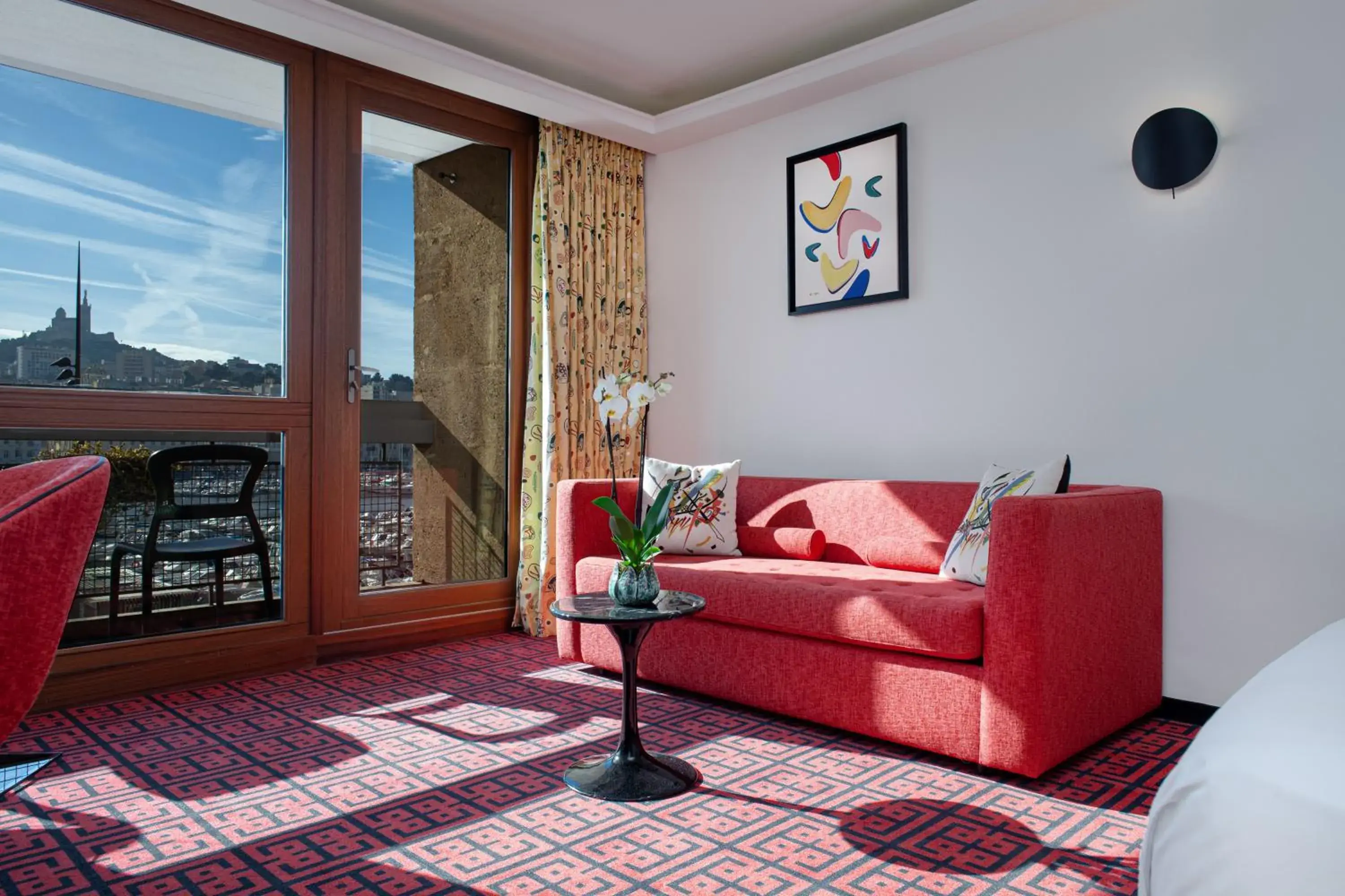 Seating Area in La Residence Du Vieux Port