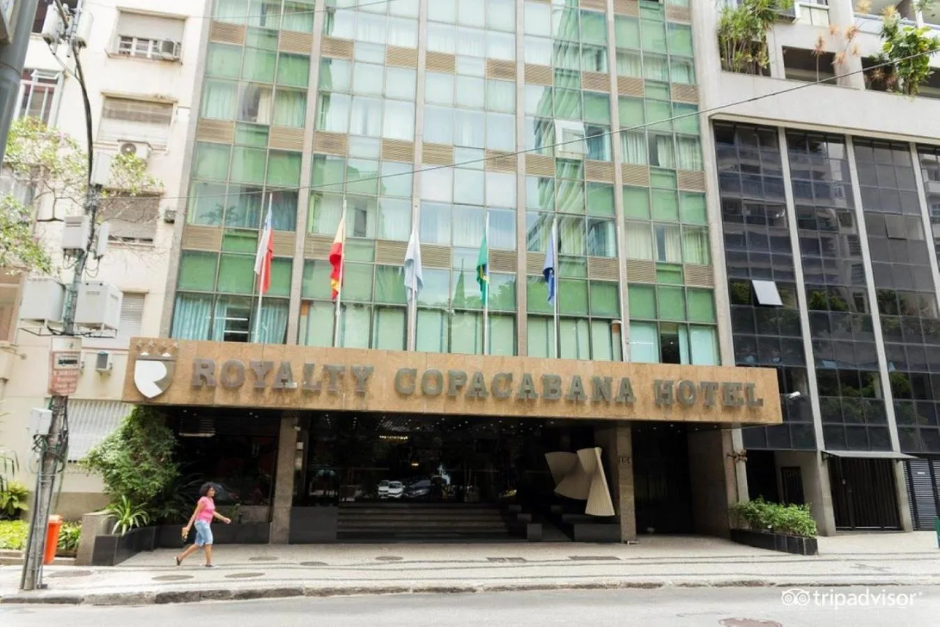 Property building in Royalty Copacabana Hotel