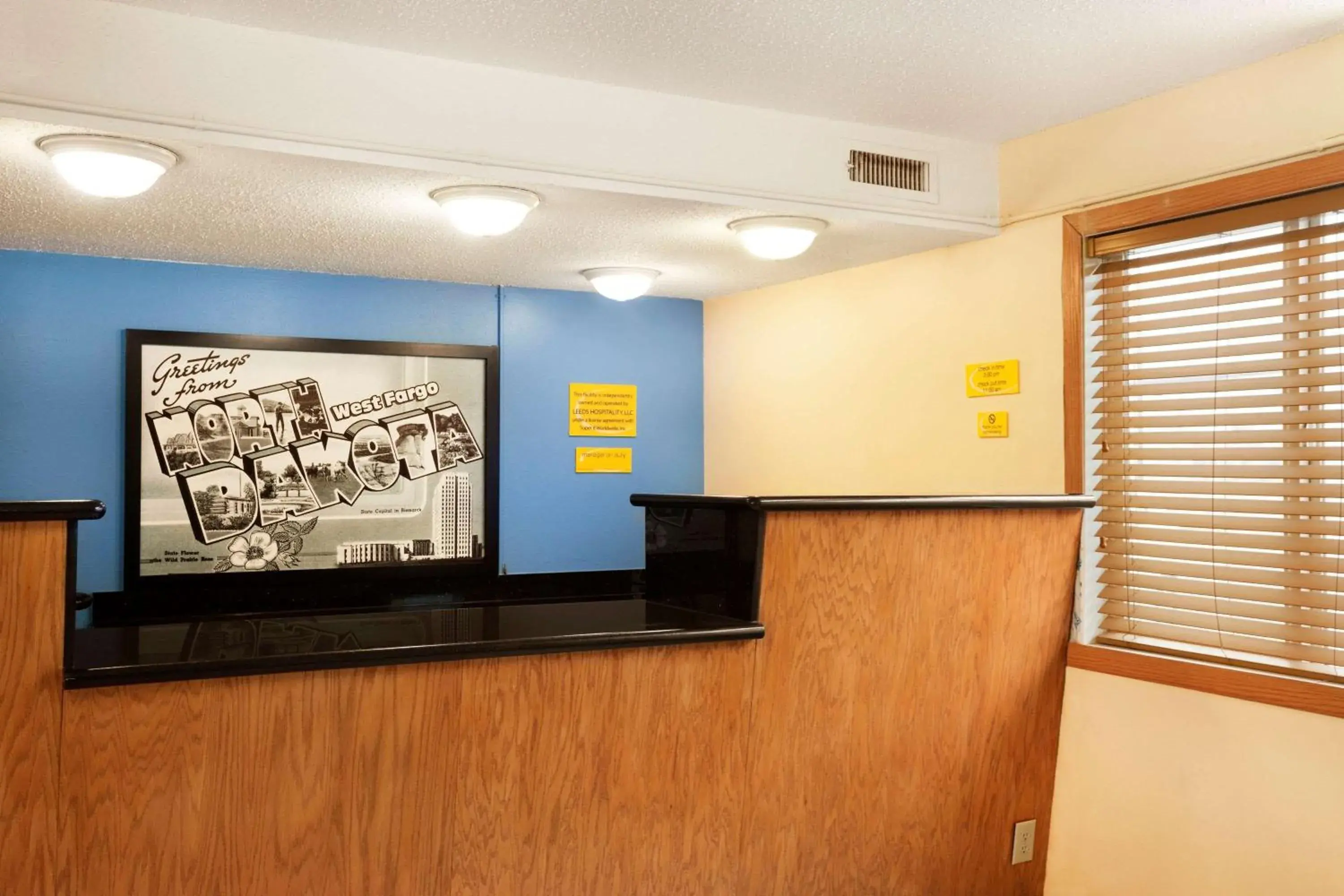 Lobby or reception, Lobby/Reception in Super 8 by Wyndham West Fargo Main Ave ND