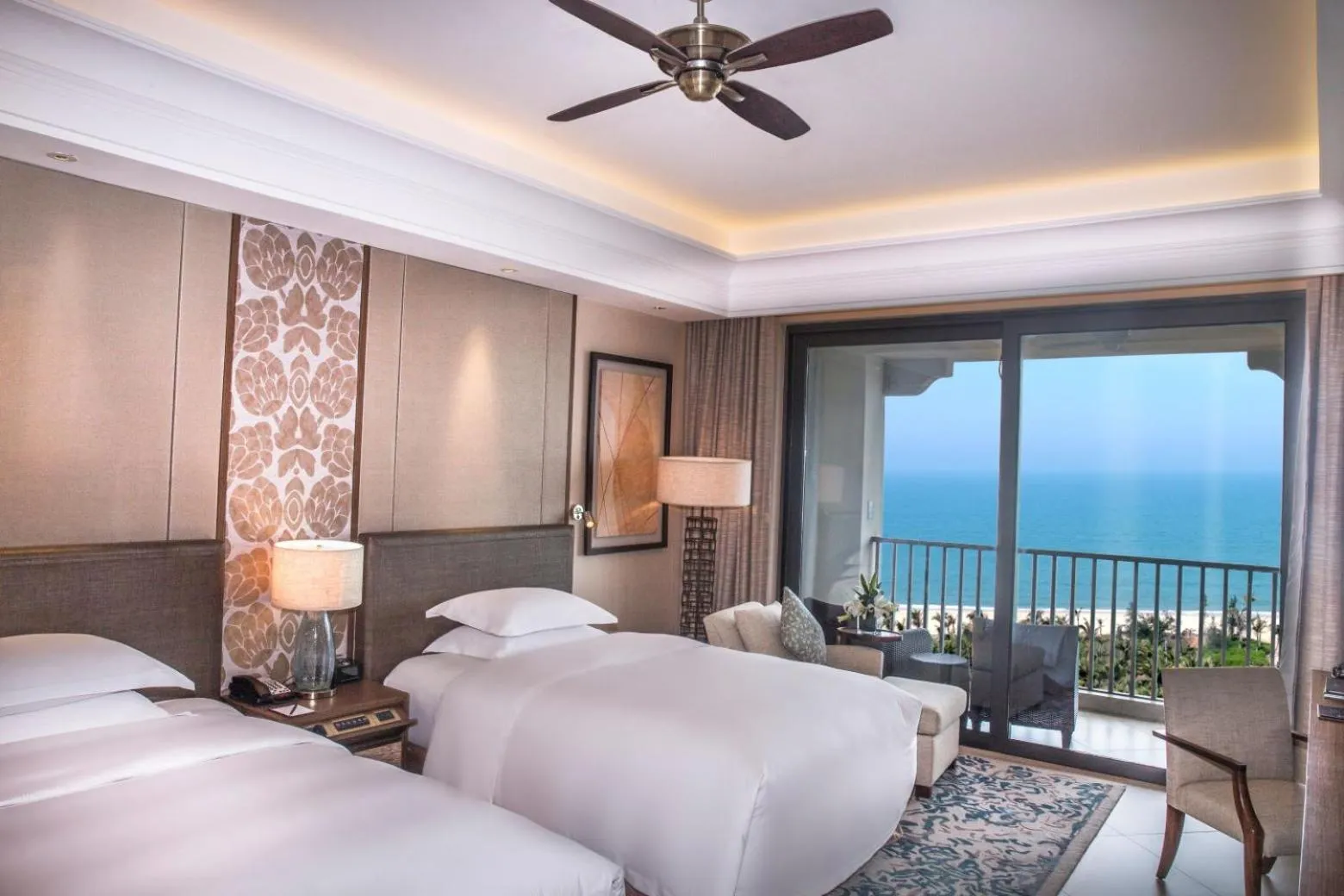 Bed in Hilton Haikou Meilan