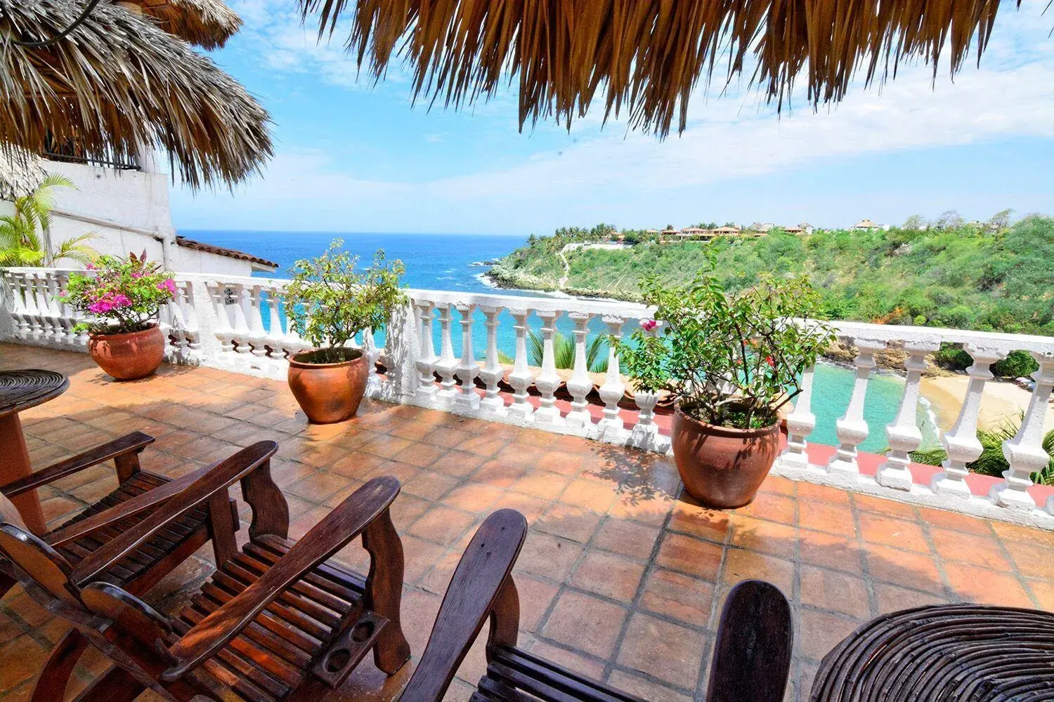 Balcony/Terrace, Swimming Pool in Villas Carrizalillo