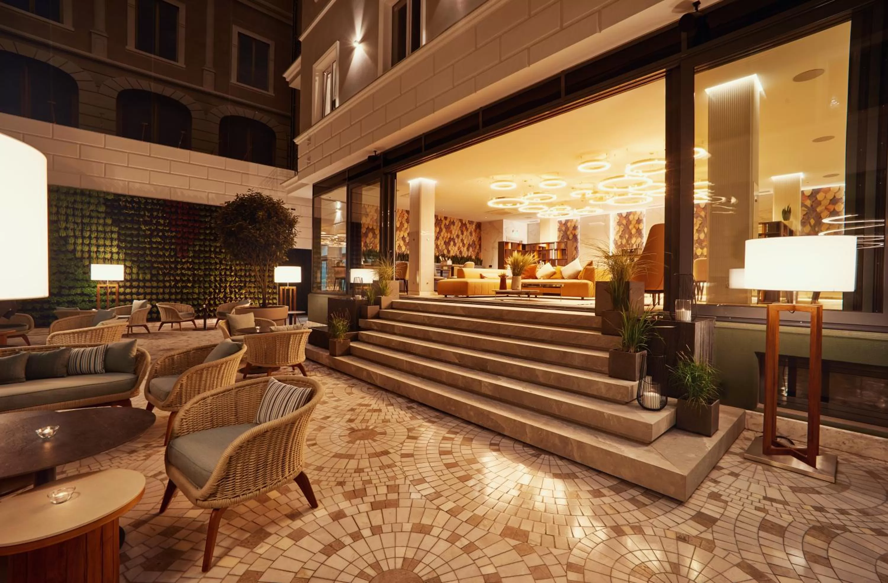 Patio in Radisson Hotel City Centre Odesa