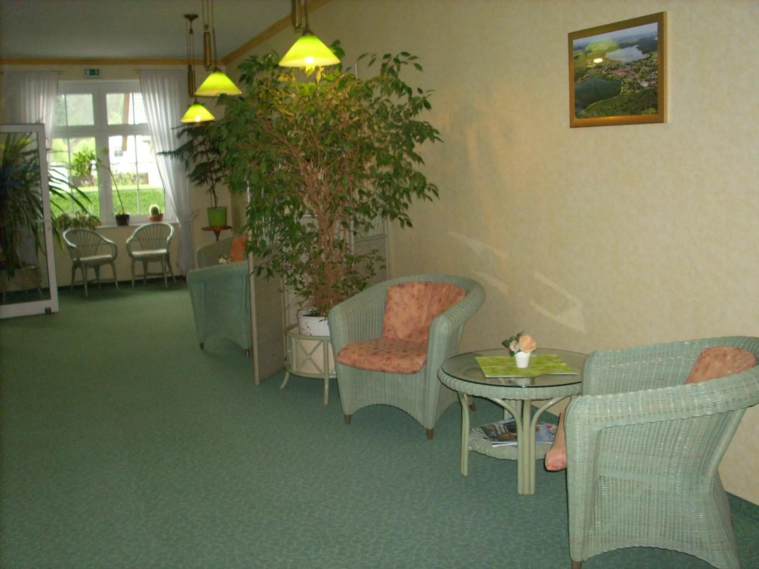 Lobby or reception in Hotel am Wariner See