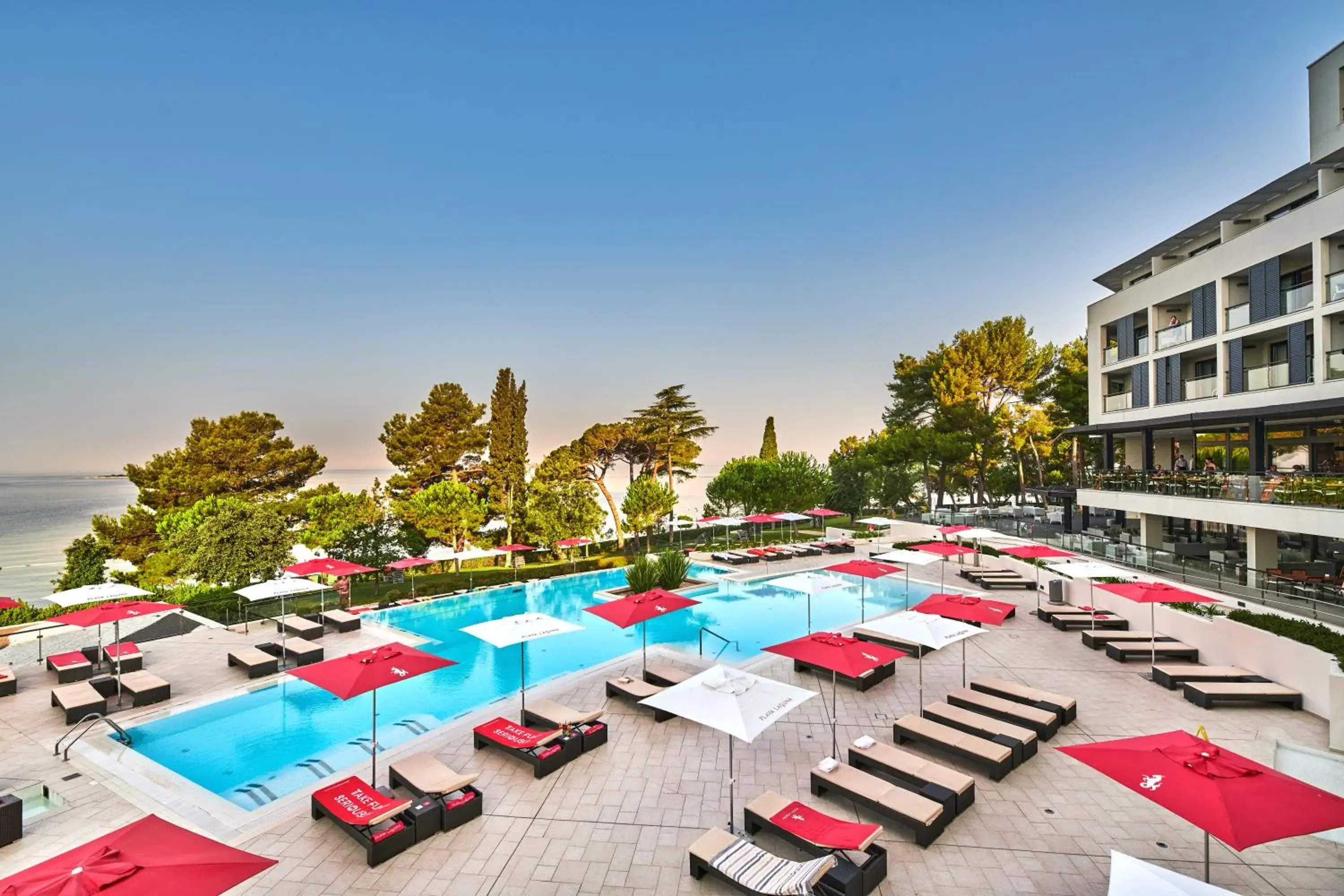 Swimming Pool in Hotel Parentium Plava Laguna