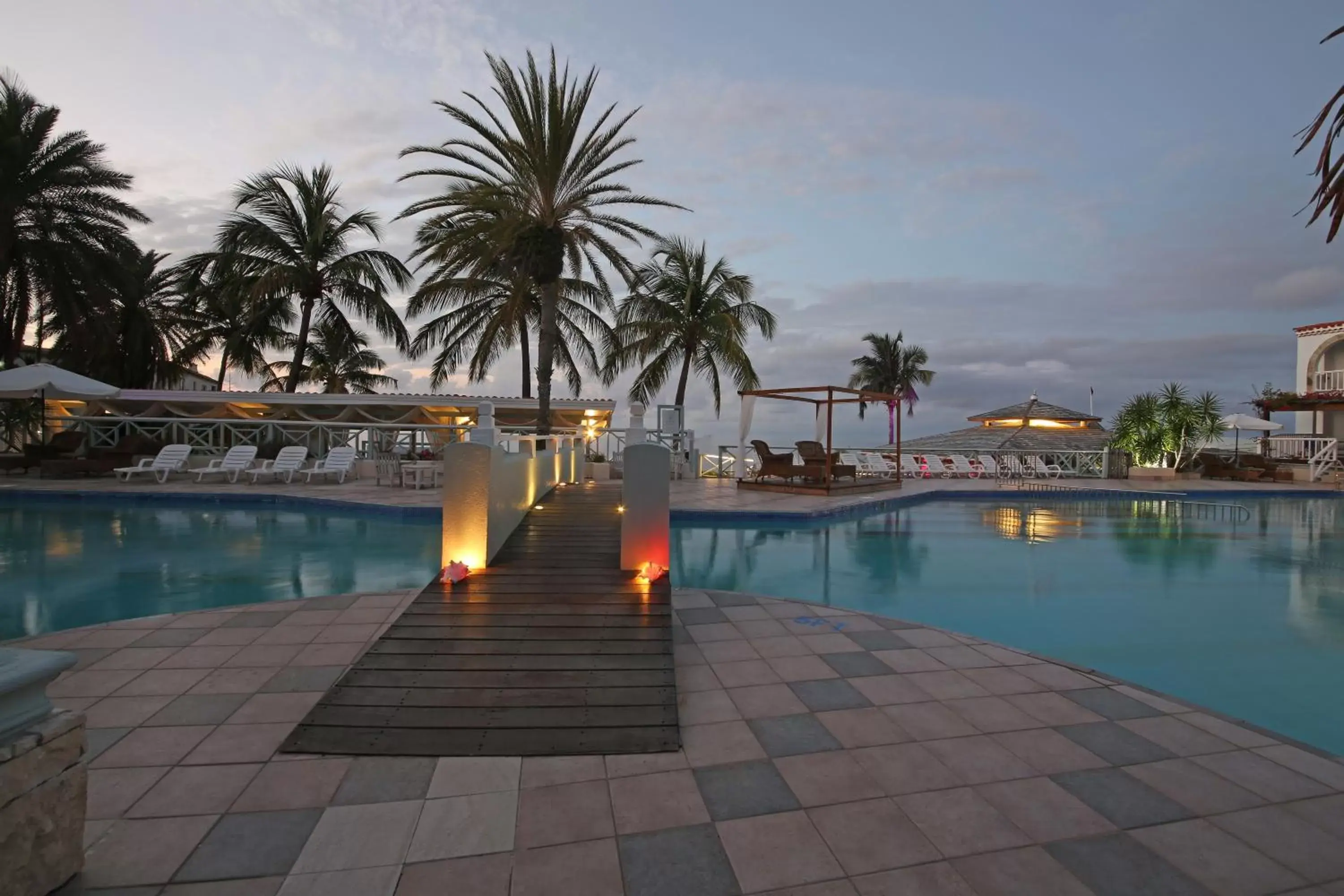 Pool view in Ocean Point Beach Resort & Spa Adults Only Pool view in Ocean Point Beach Resort & Spa Adults Only