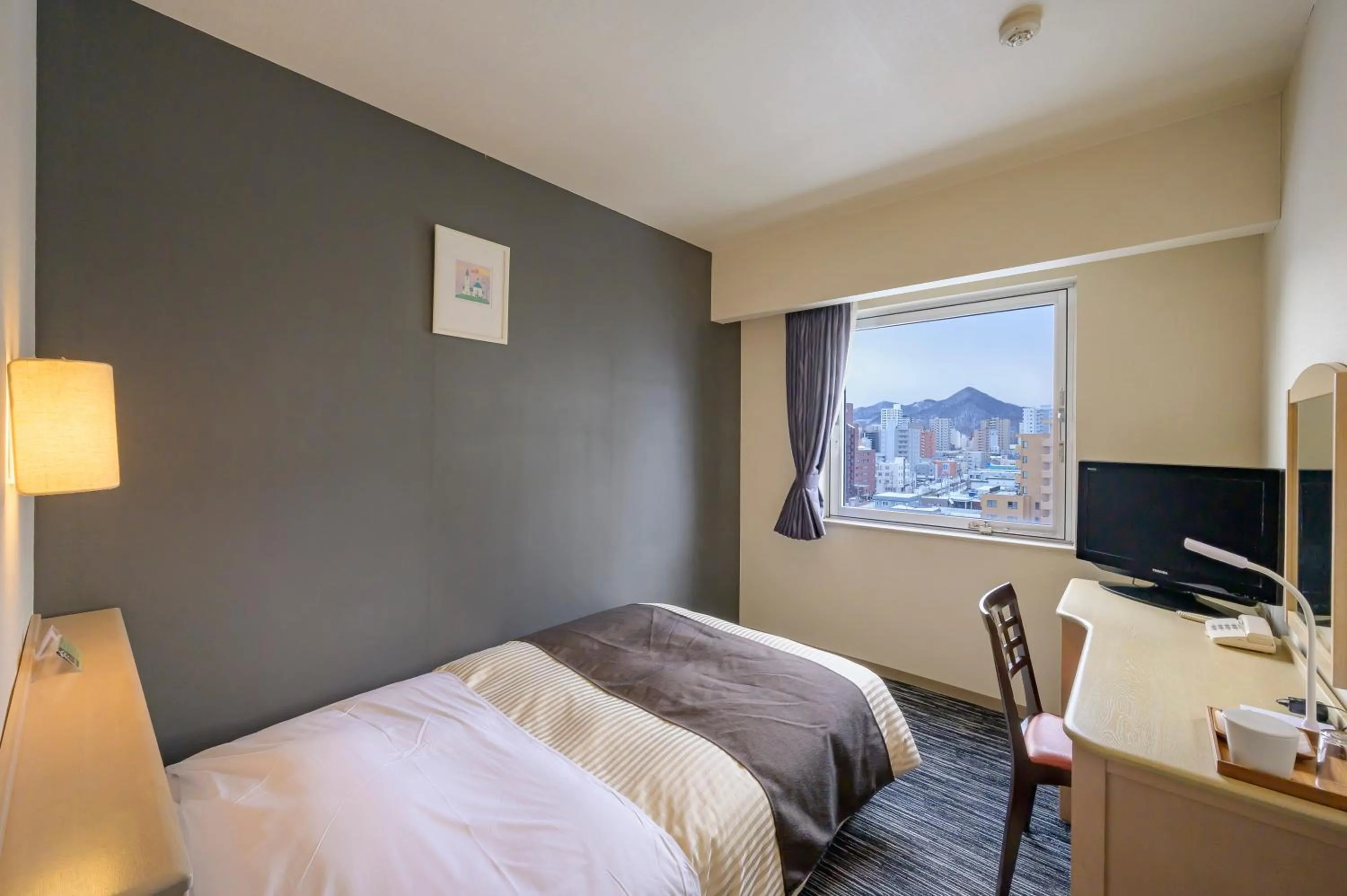 Bedroom, Bed in Kotoni Green Hotel