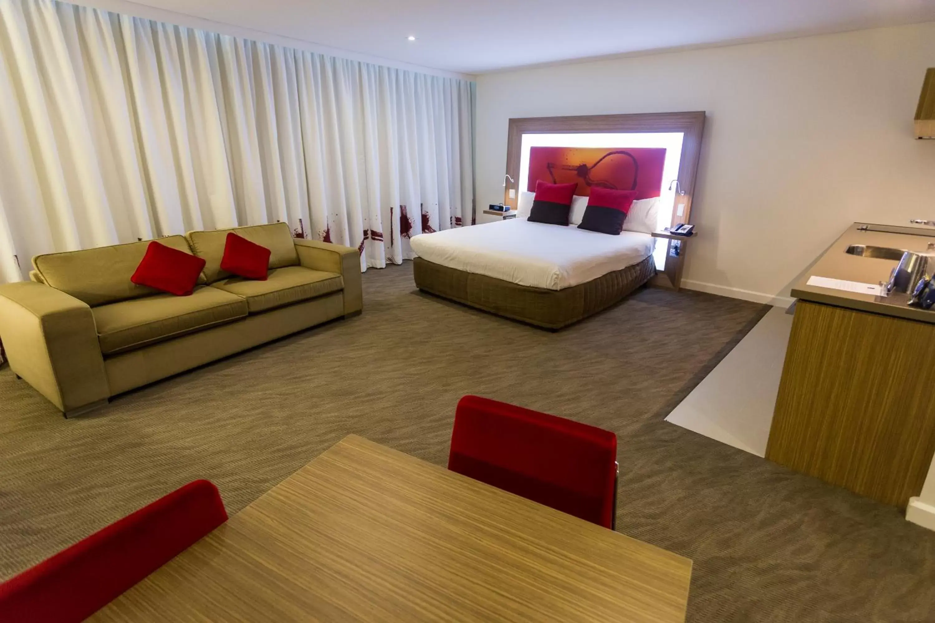 Bedroom, Seating Area in Novotel Sydney West HQ