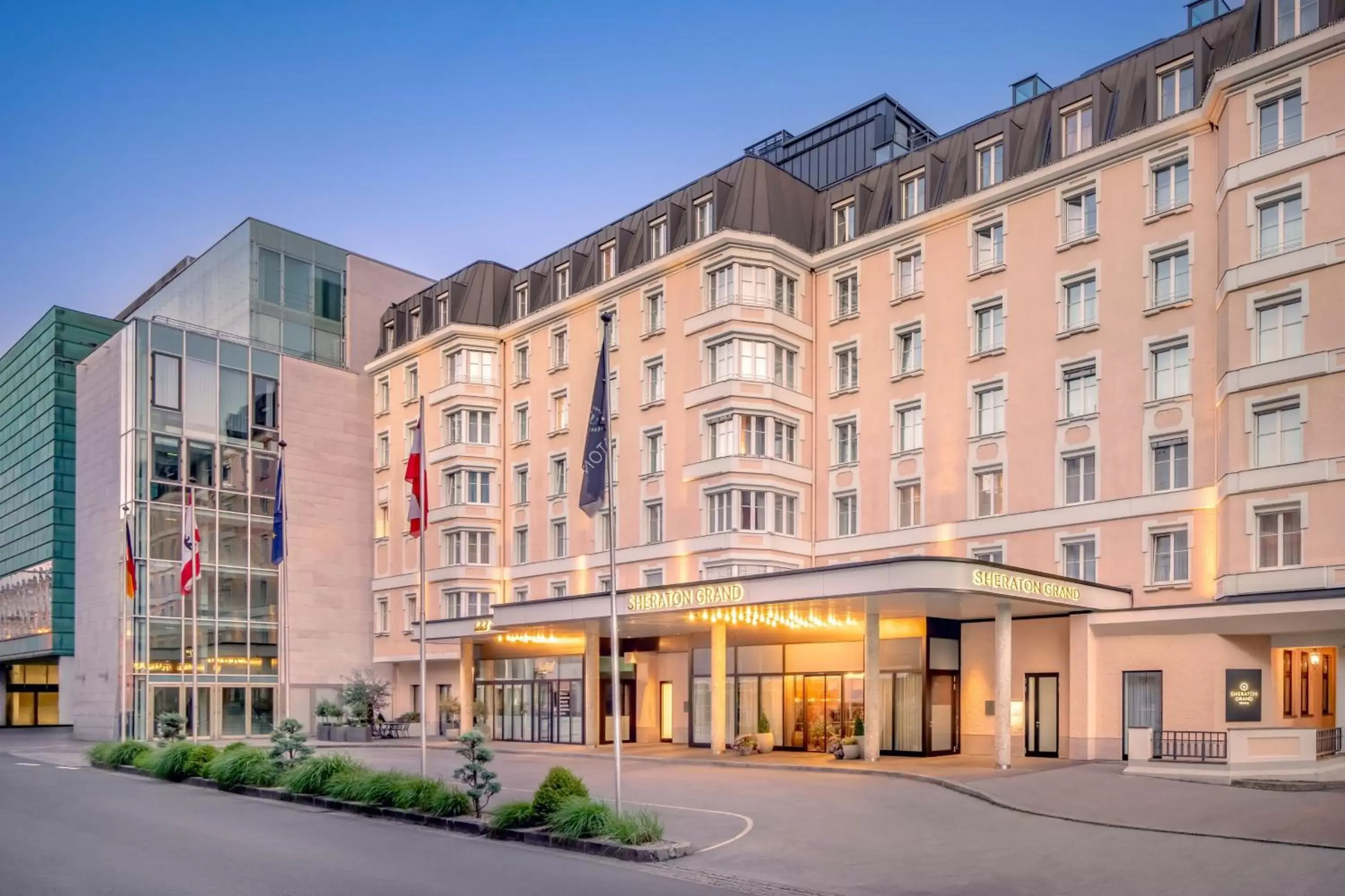 Property Building in Sheraton Grand Salzburg