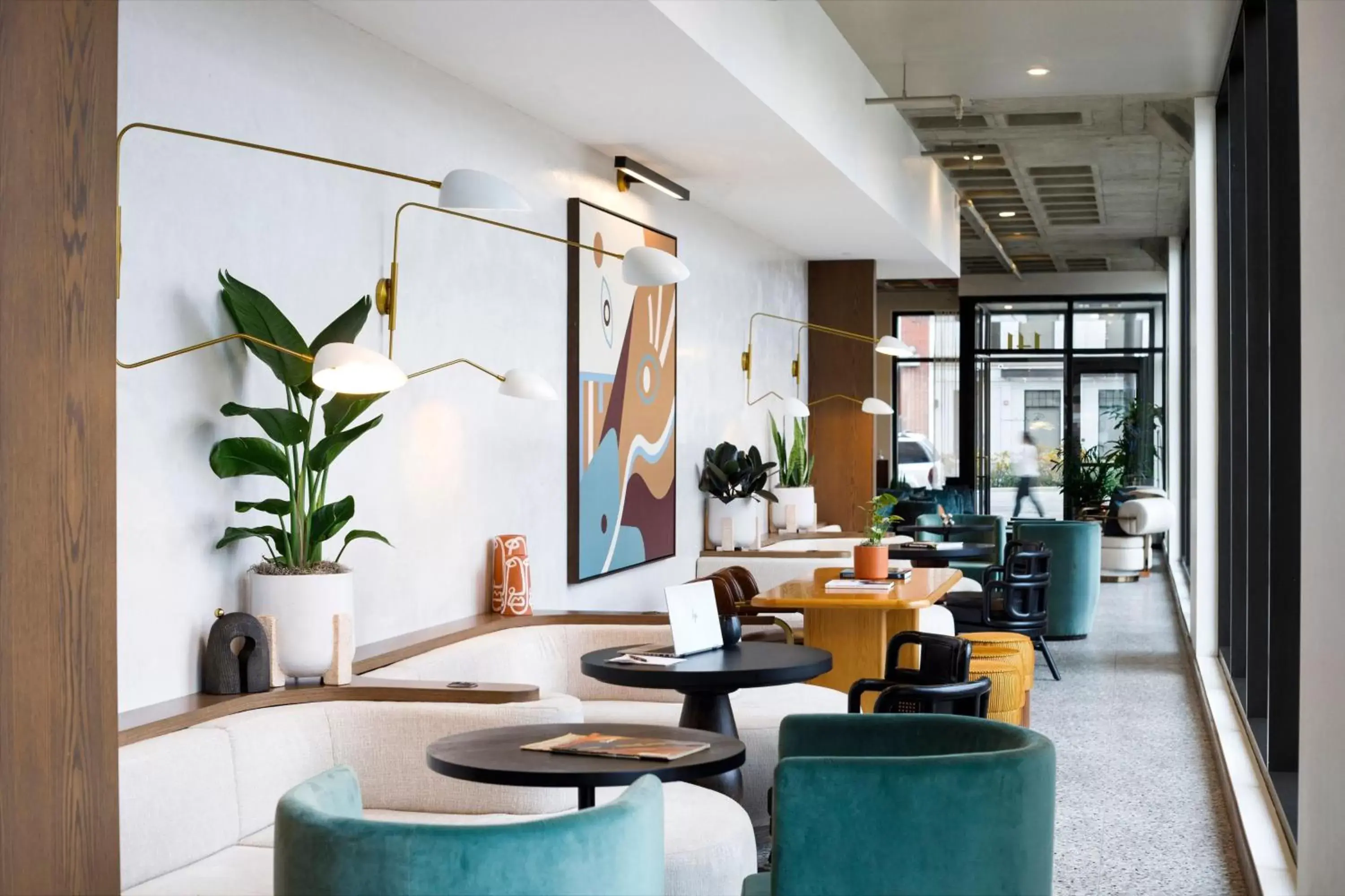 Lobby or reception in Hotel Indy, Indianapolis, a Tribute Portfolio Hotel Lobby or reception in Hotel Indy, Indianapolis, a Tribute Portfolio Hotel