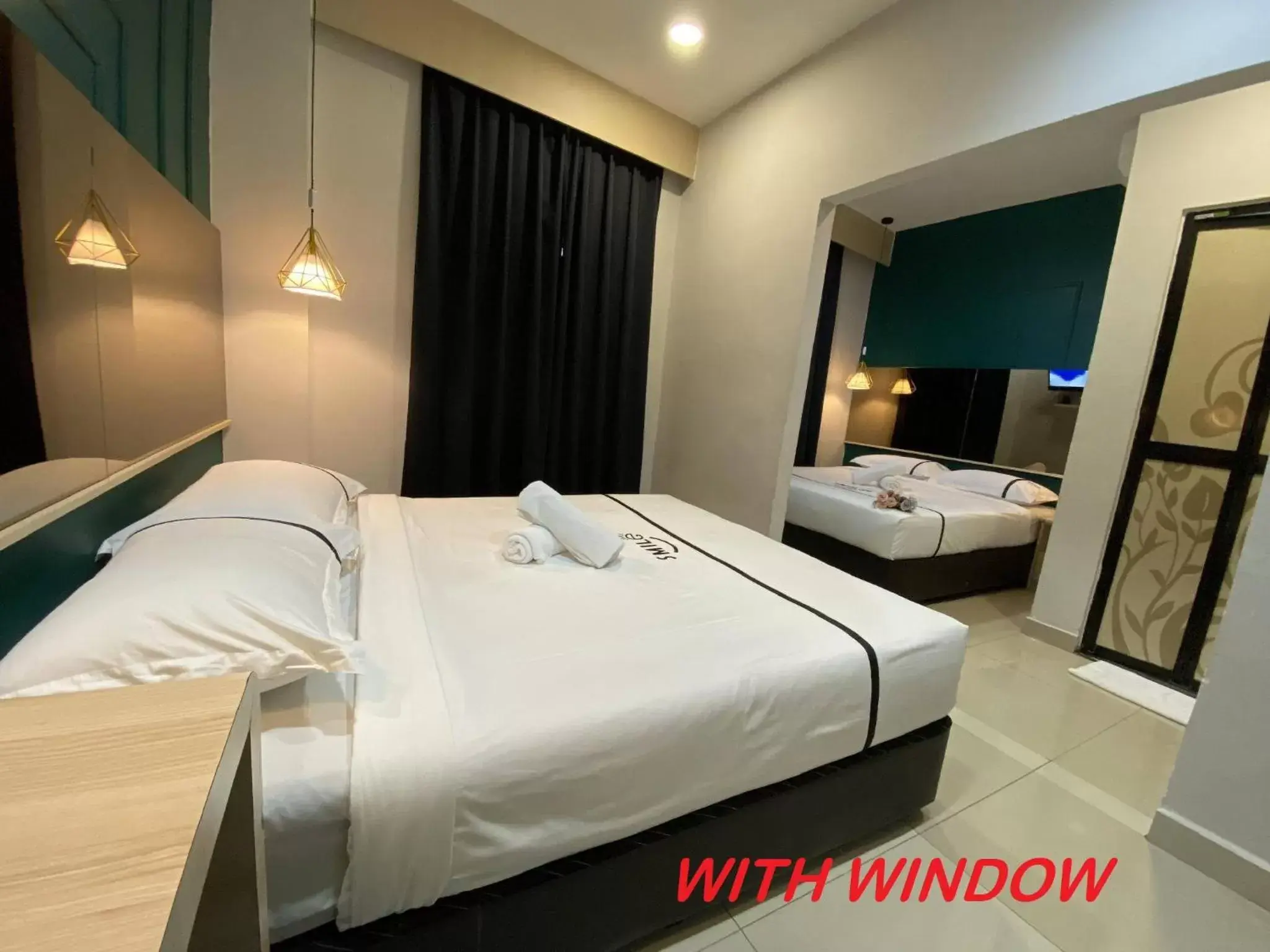 Bed in Seeds Hotel Wangsa Maju