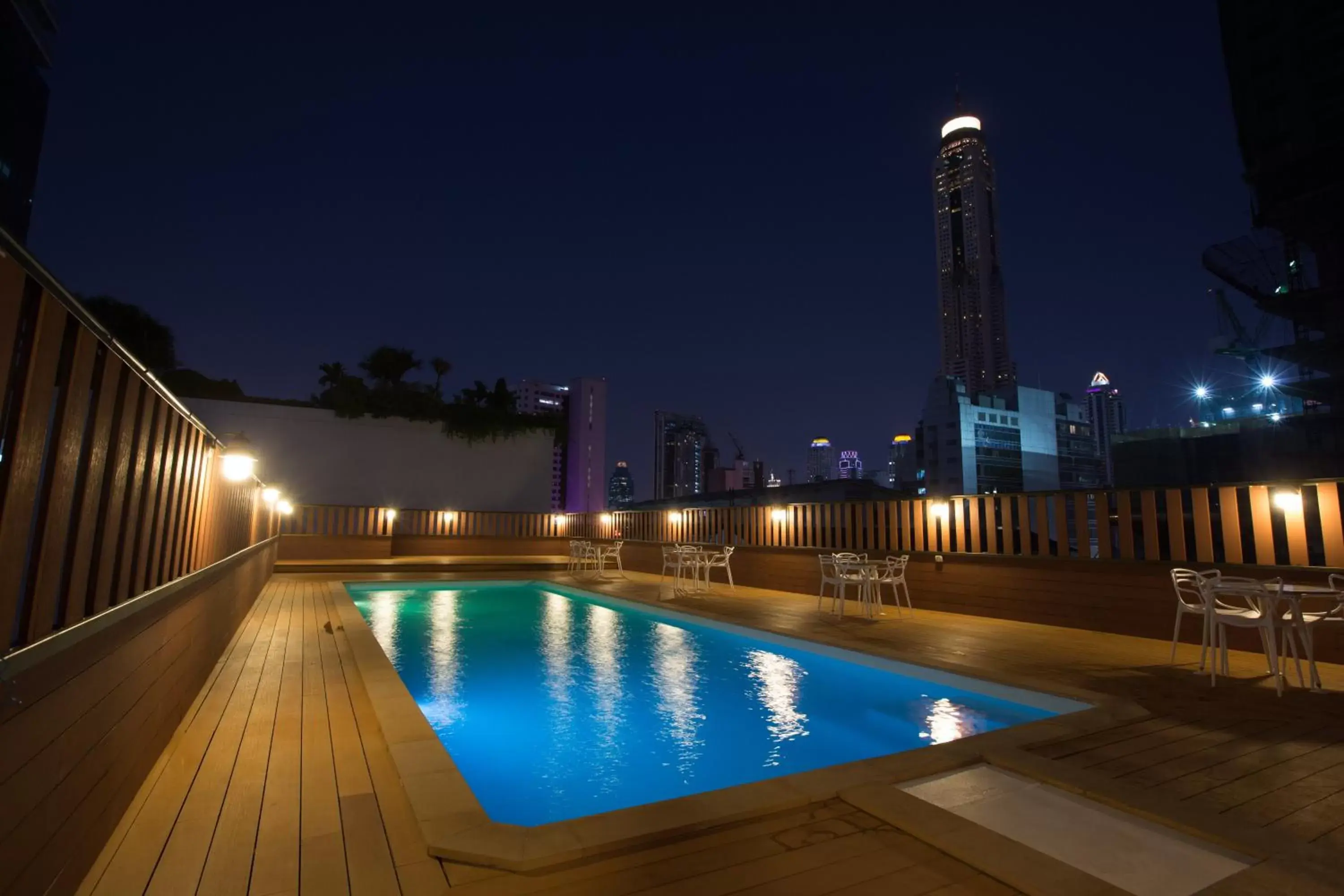 , Swimming Pool in True Siam Rangnam Hotel