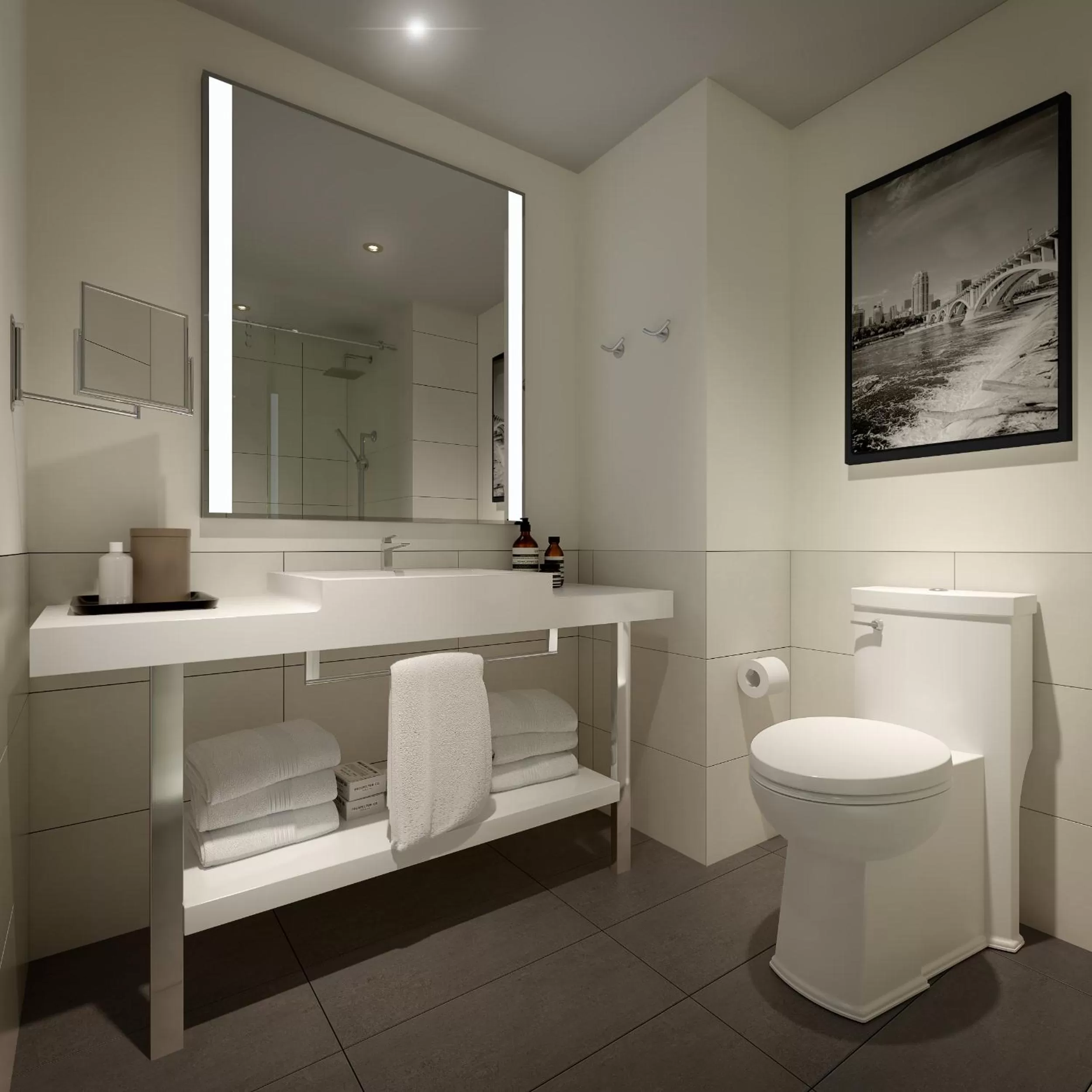 Bathroom in Radisson Hotel Seattle Airport