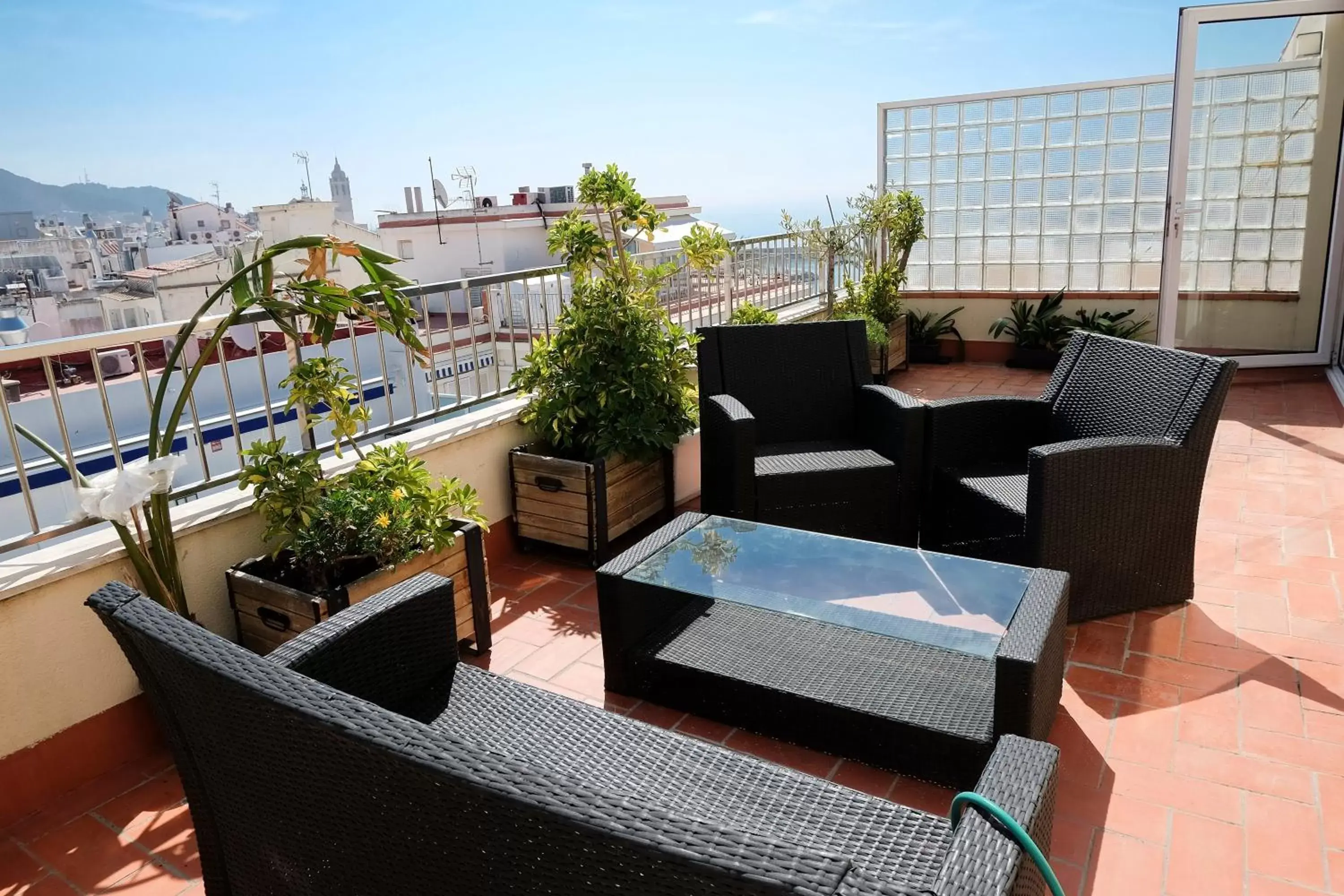 Balcony/Terrace in Hotel Subur