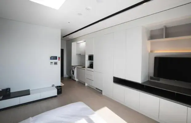 Bed in Sunrise Hotel Sokcho Bed in Sunrise Hotel Sokcho