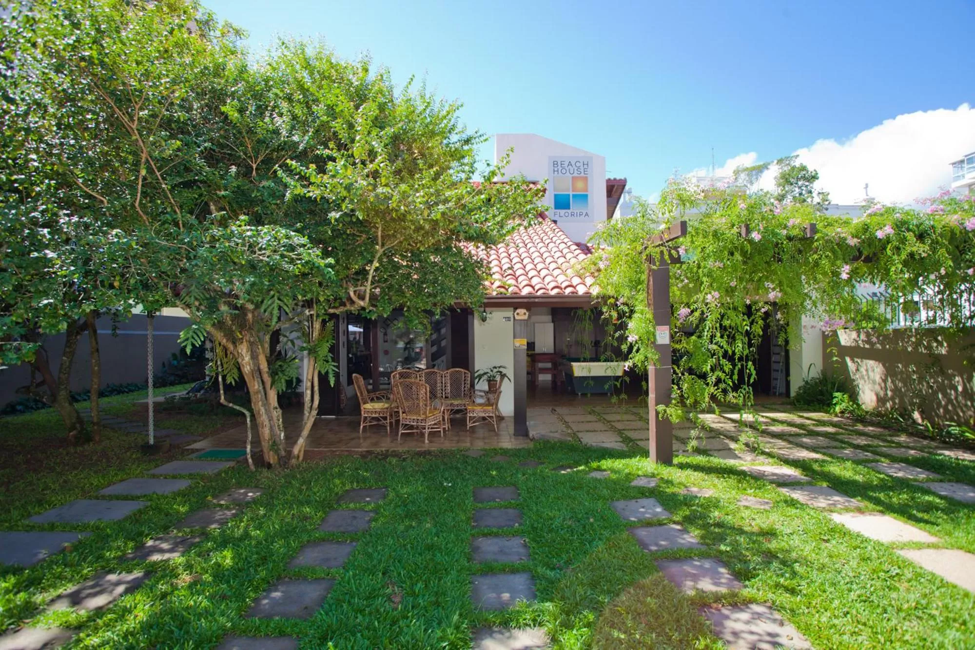 Patio in Beach House Floripa