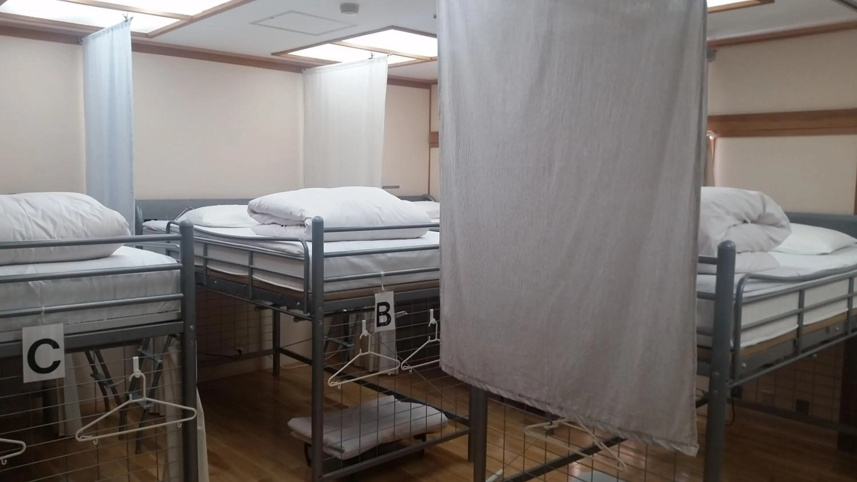 Bed in Kawaguchiko Station Inn