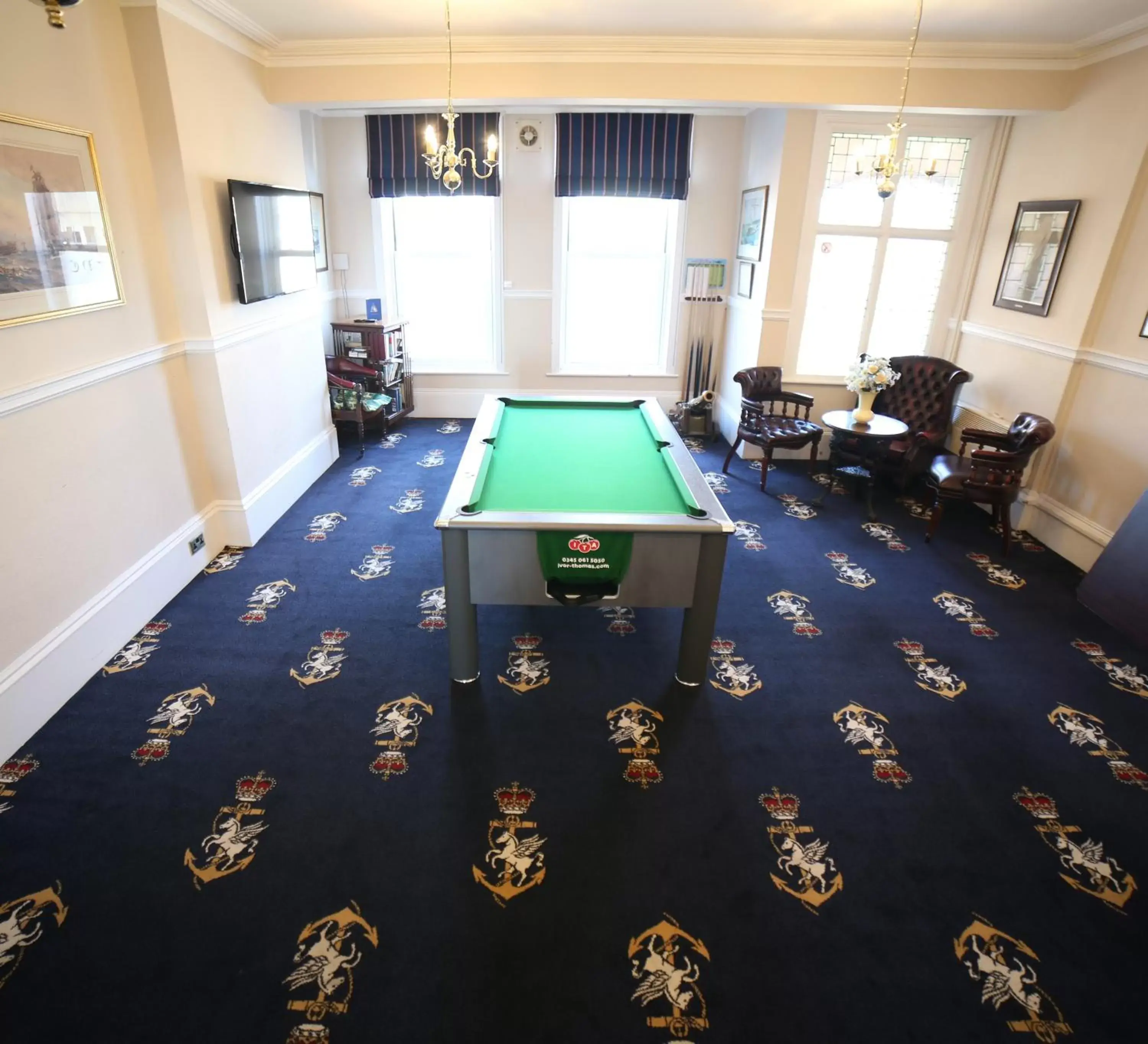 Billiards in Royal Temple Yacht Club