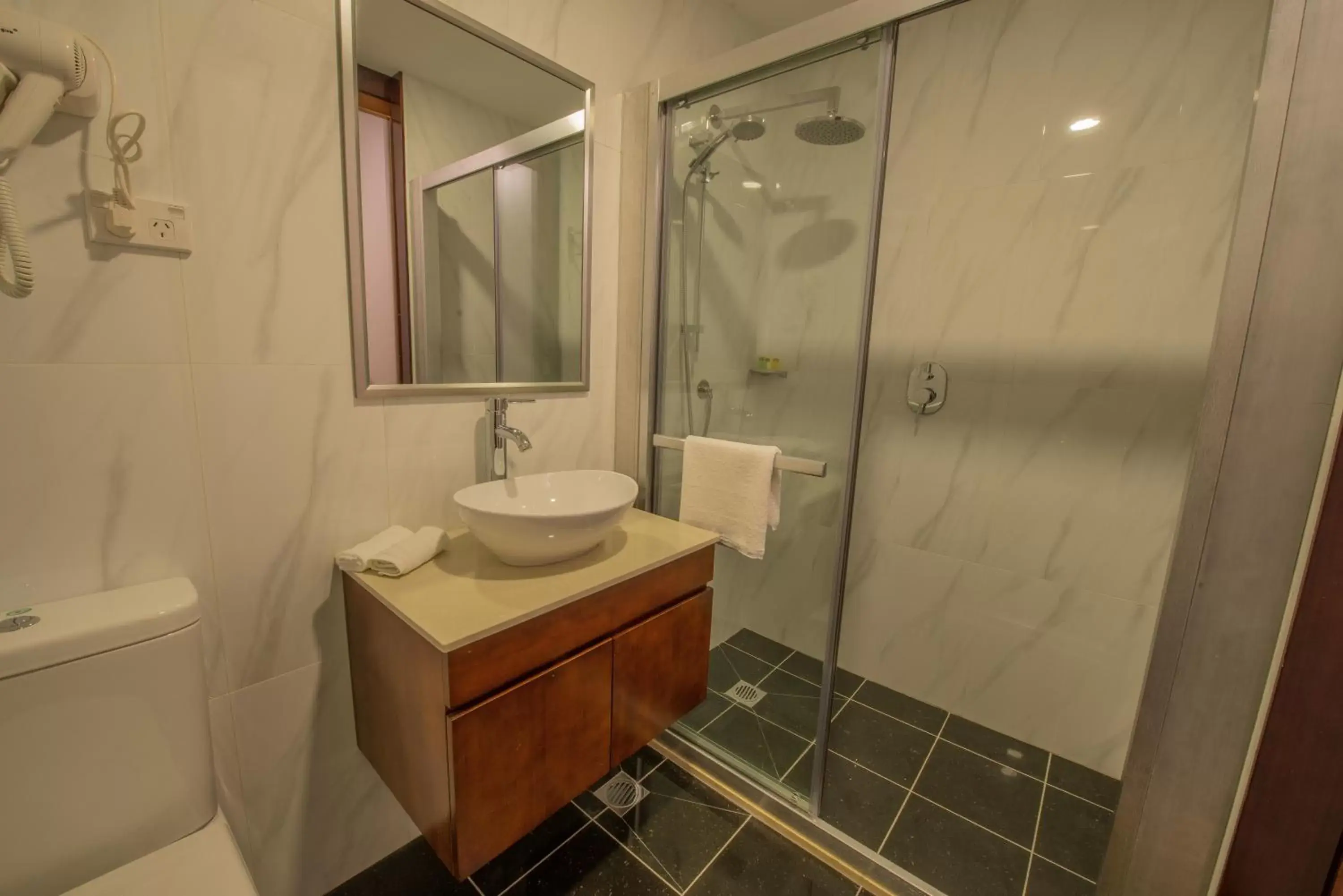 Bathroom in Megaboom City Hotel