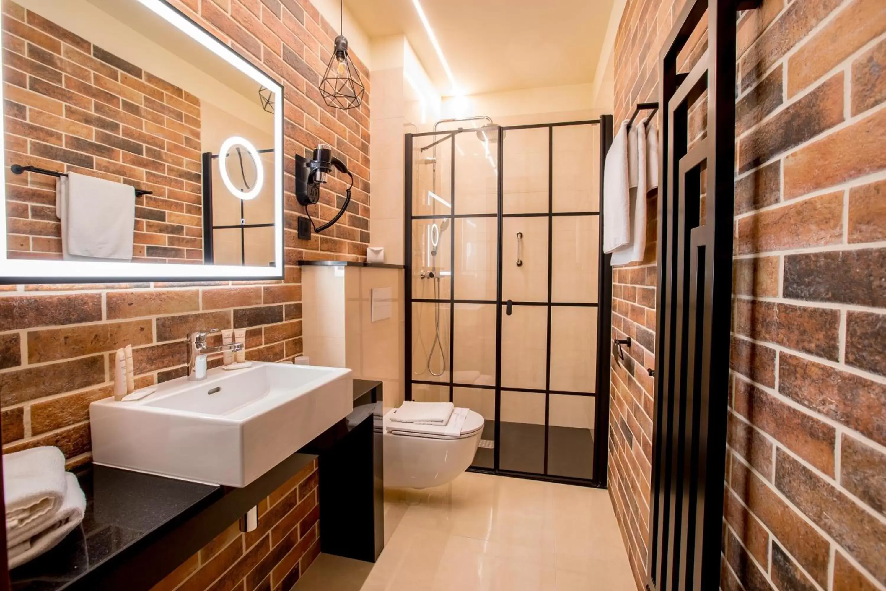 Shower, Bathroom in Hotel Diament Plaza Katowice